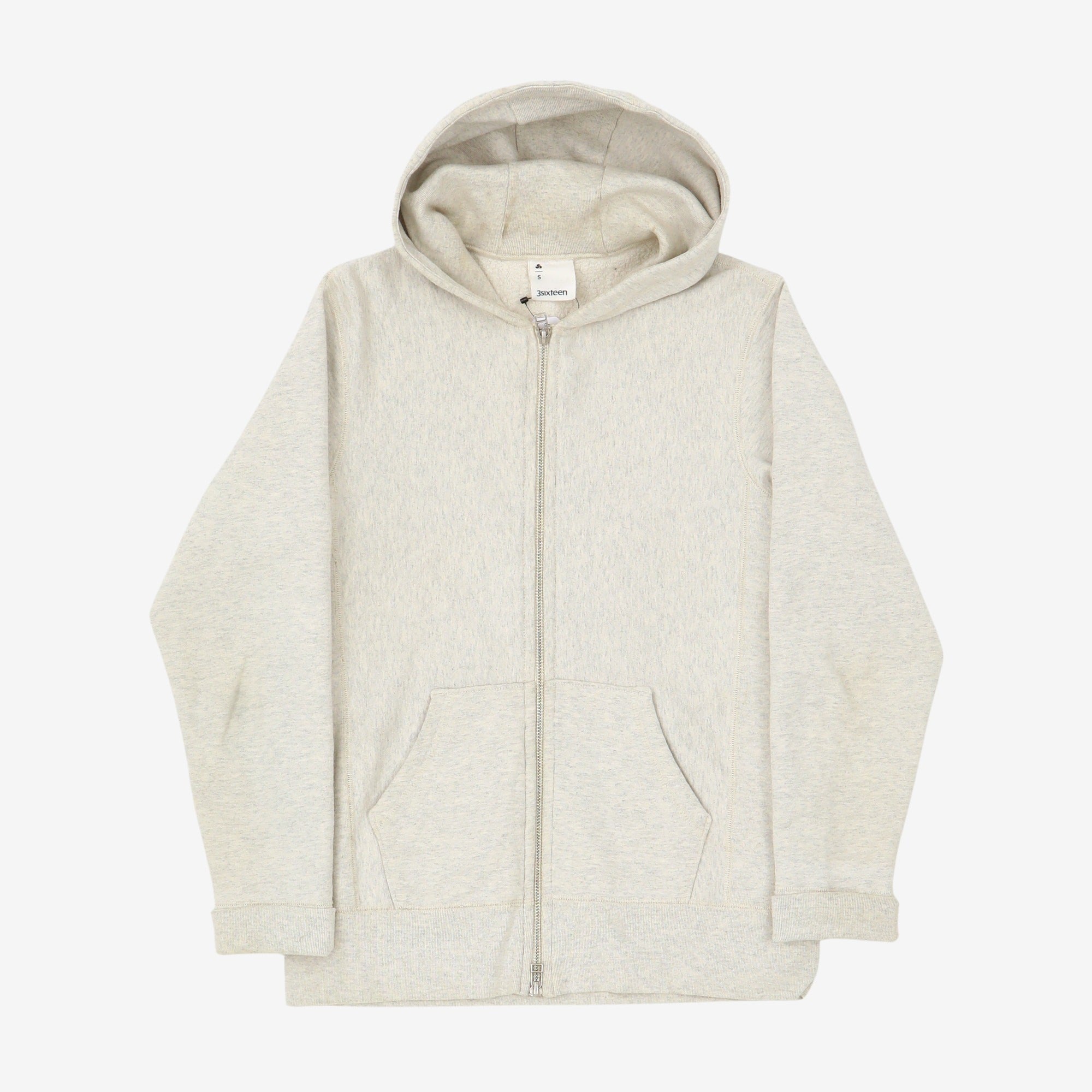 Marle Zip Through Hooded Sweatshirt