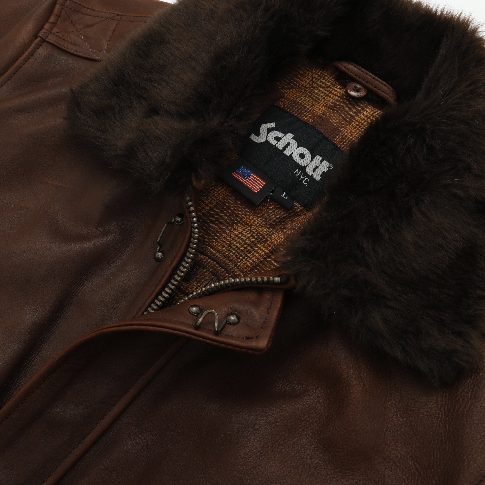 Leather Flight Jacket