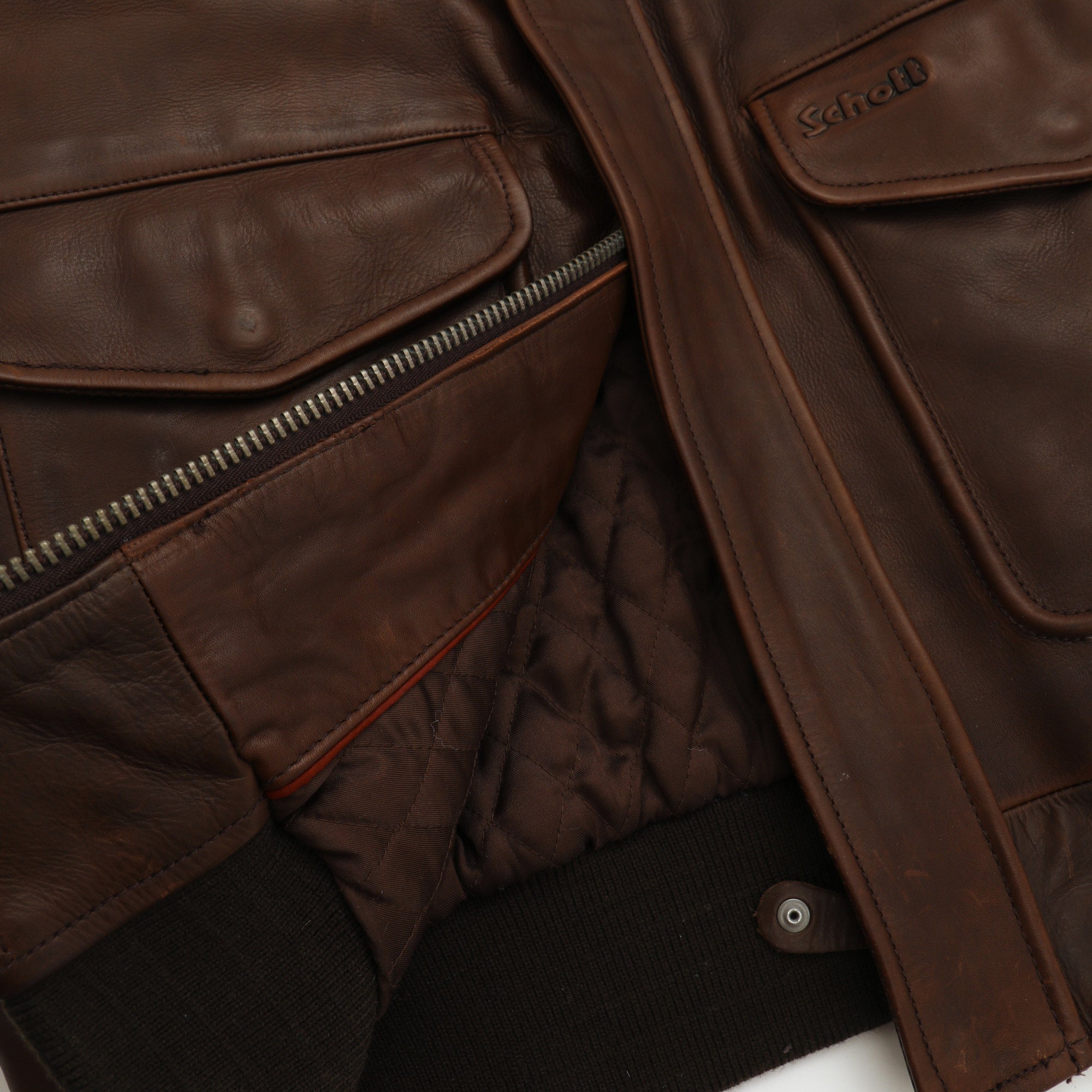Leather Flight Jacket
