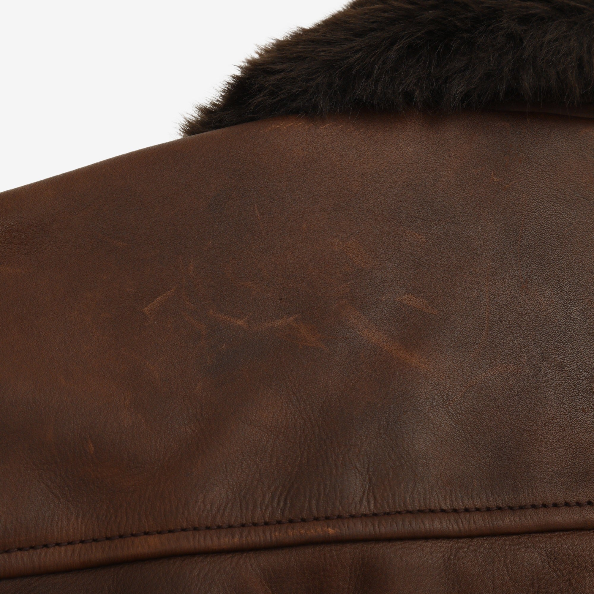 Leather Flight Jacket