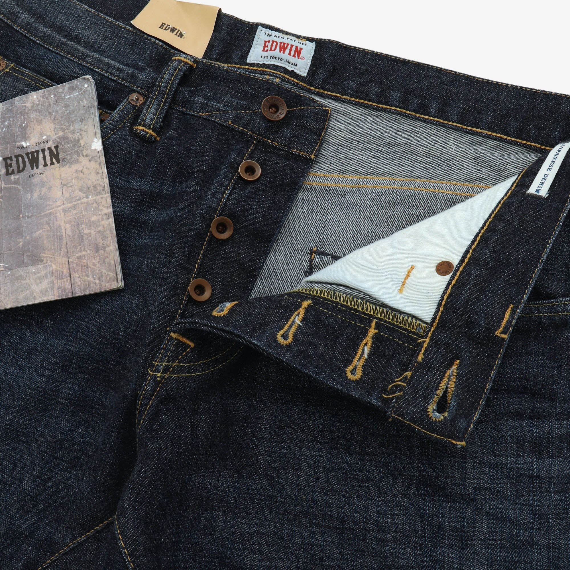 ED-55 Relaxed Red Selvage Jeans