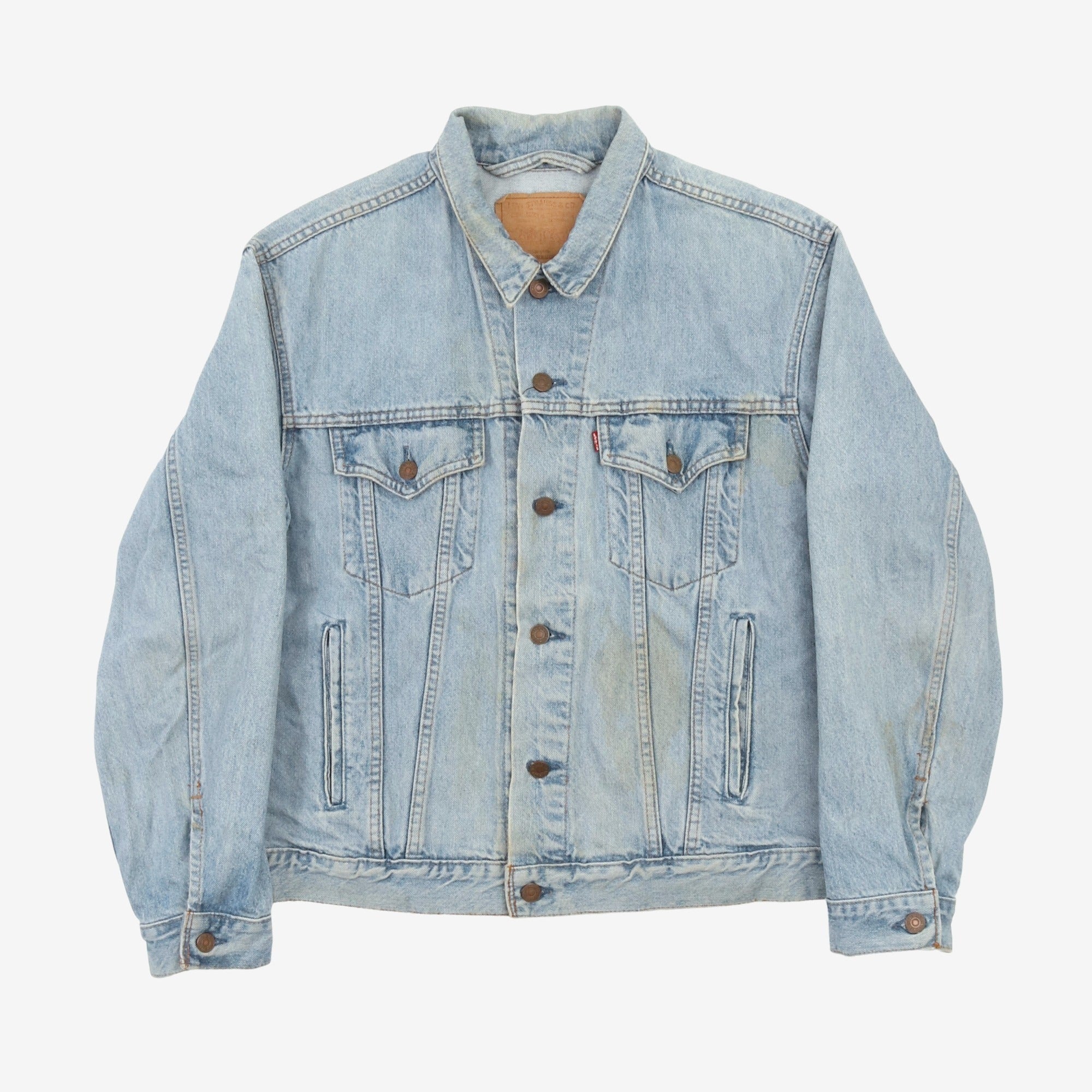 Vintage Wolf Denim Jacket