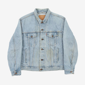Vintage Wolf Denim Jacket