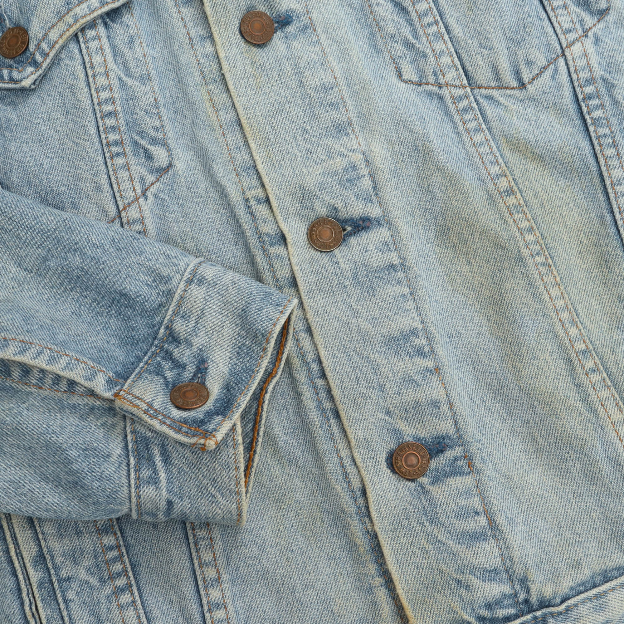 Vintage Wolf Denim Jacket