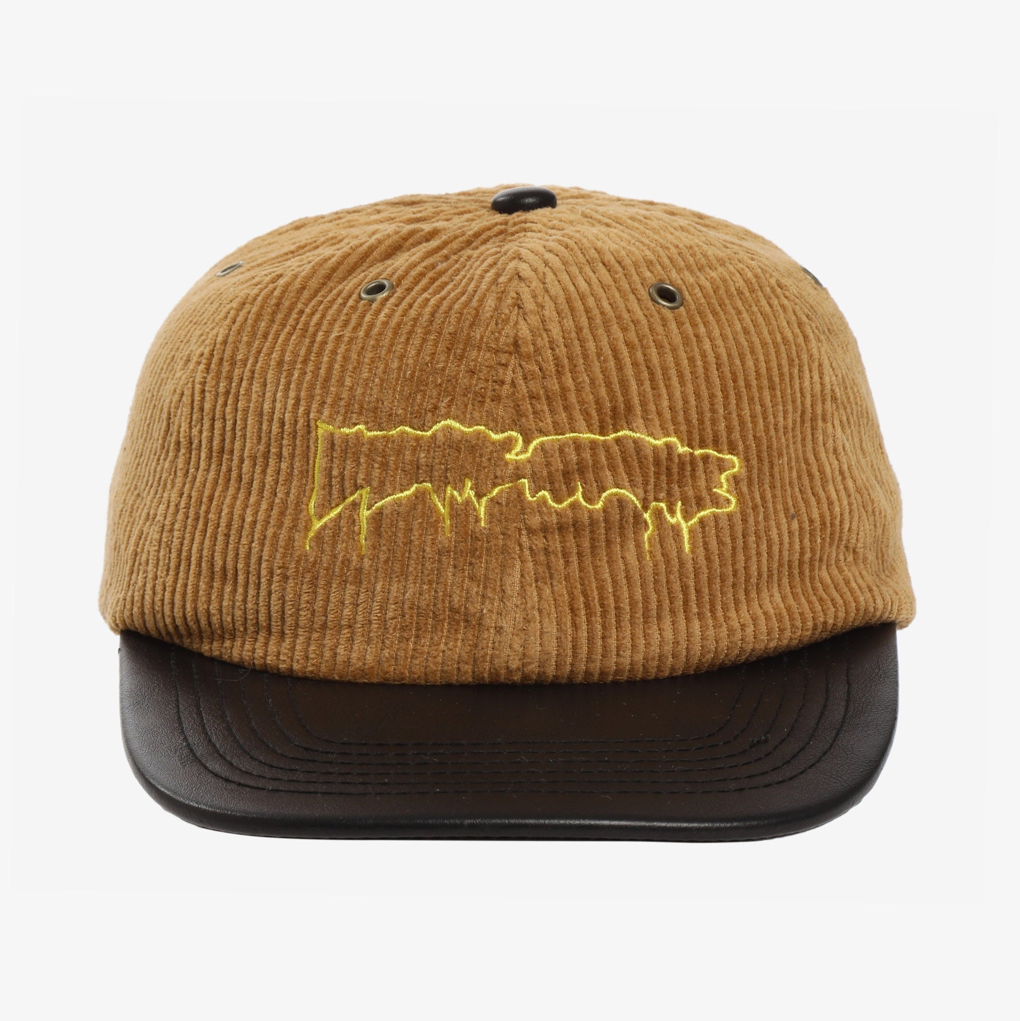Corduroy Letaher Cap