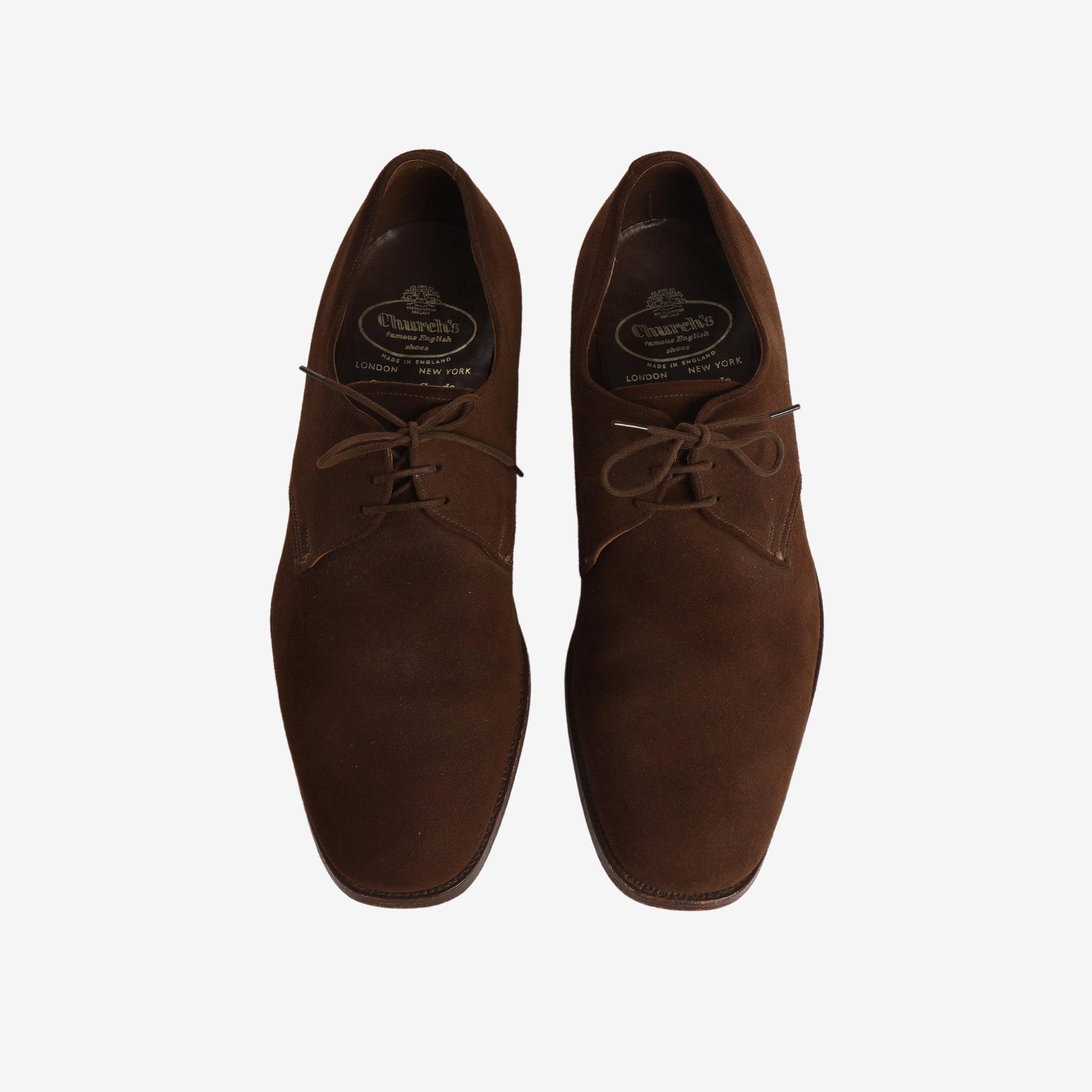 Real Cape Buck Derby Shoes