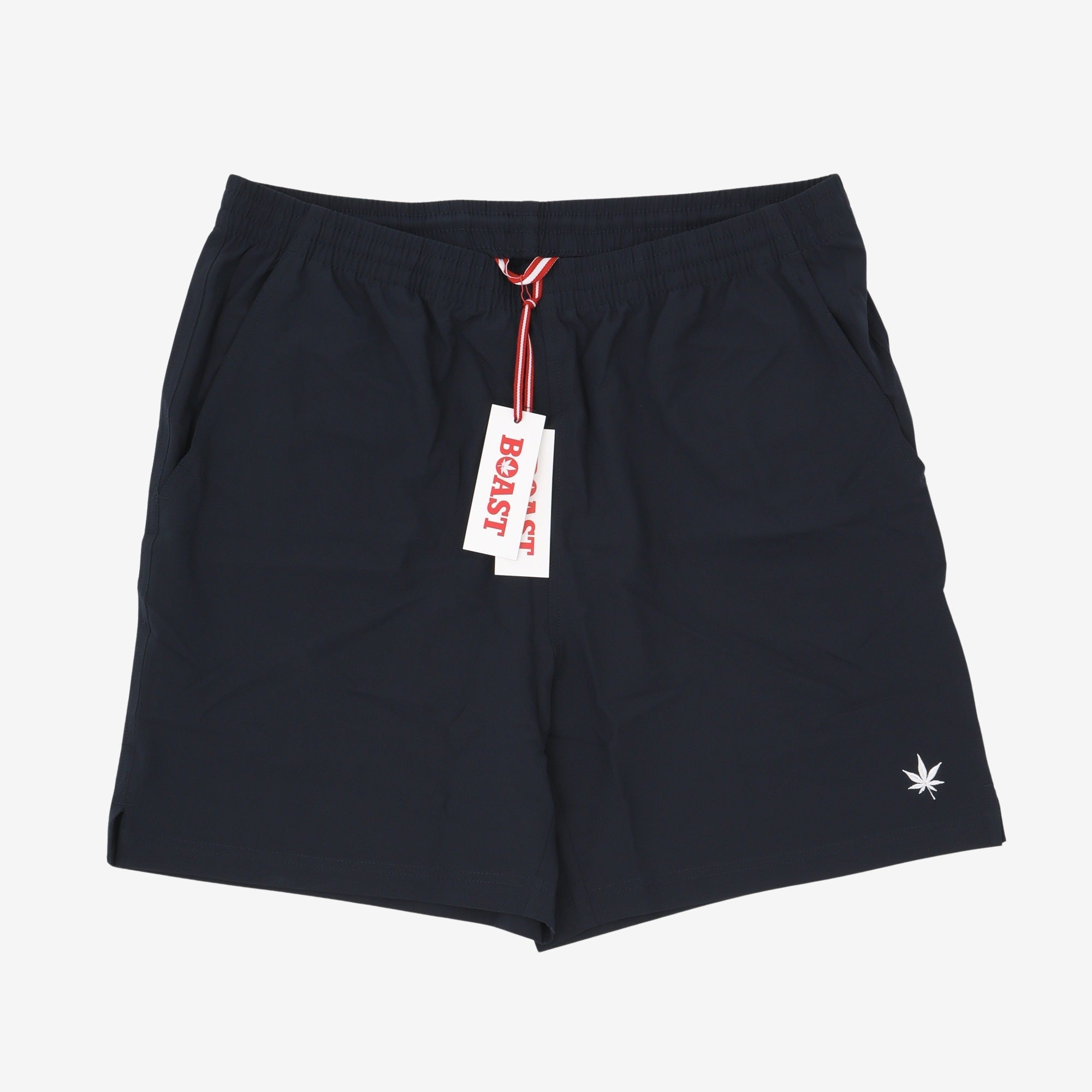7” Navy Court Shorts