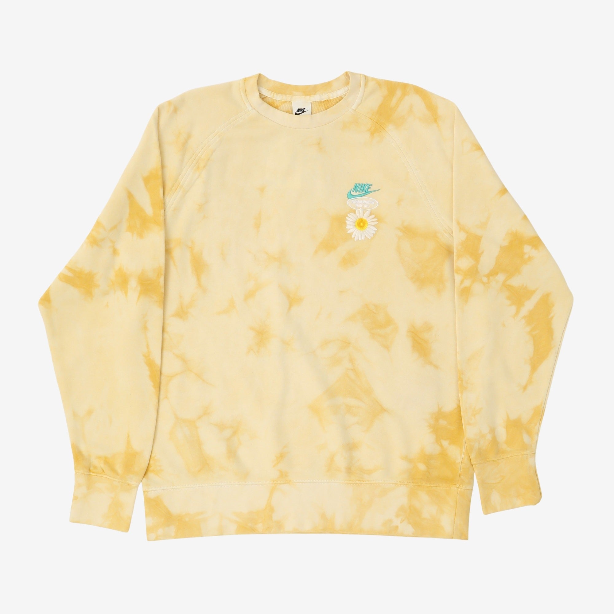 Nike Embroidered Tie-Dyed Stretch-Cotton Jersey Sweatshirt – Marrkt
