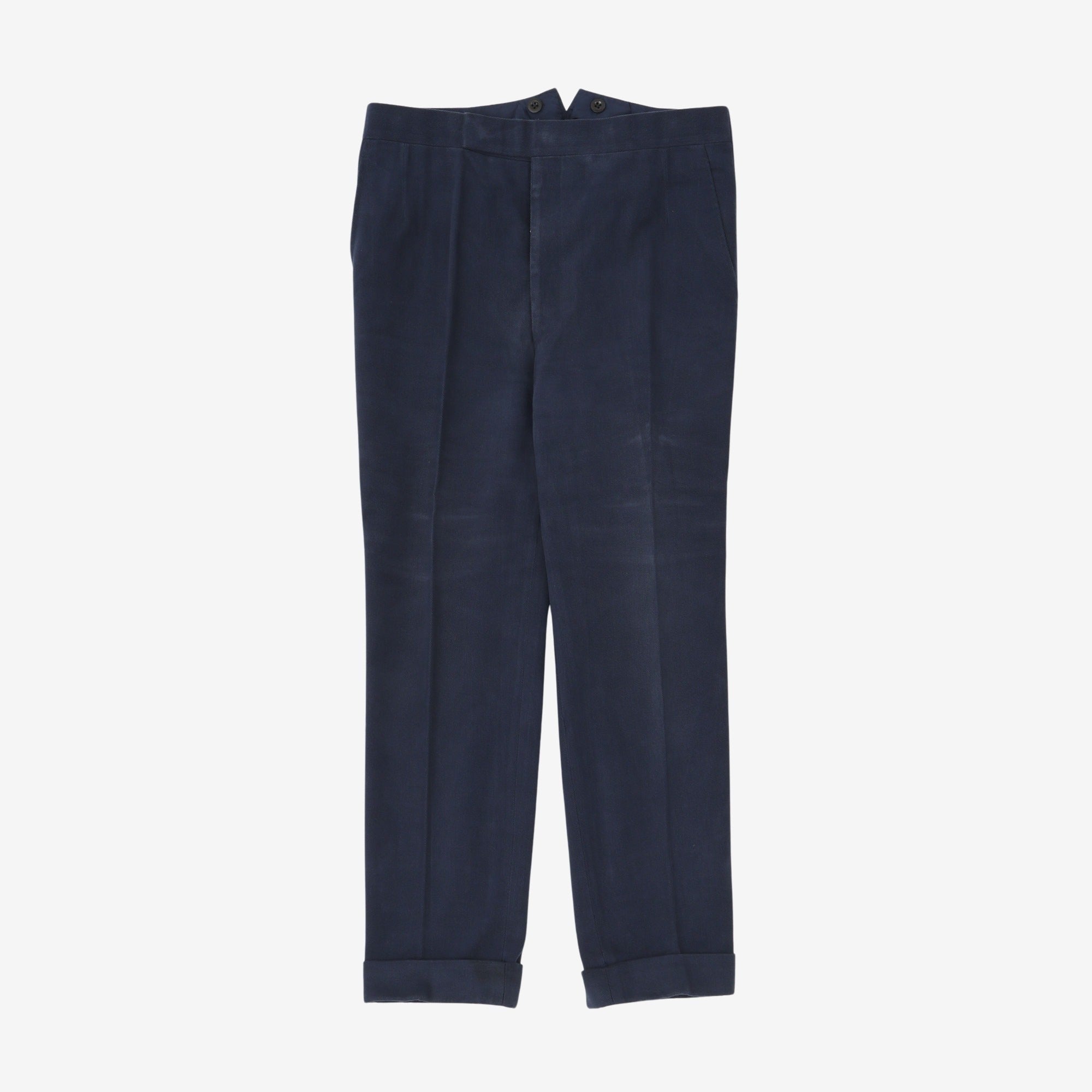 MTO Pleated Wool Formal Trousers