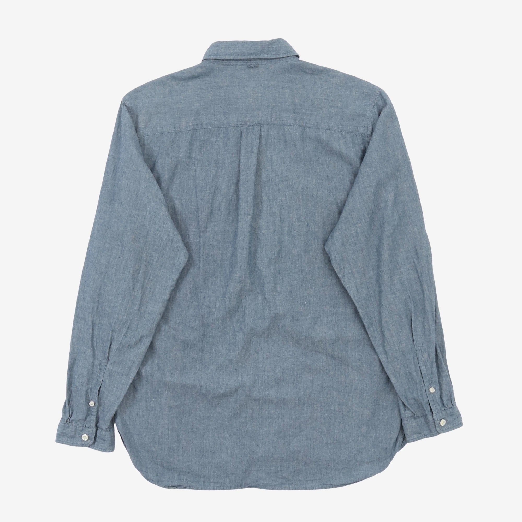 Chambray Short Collar Shirt