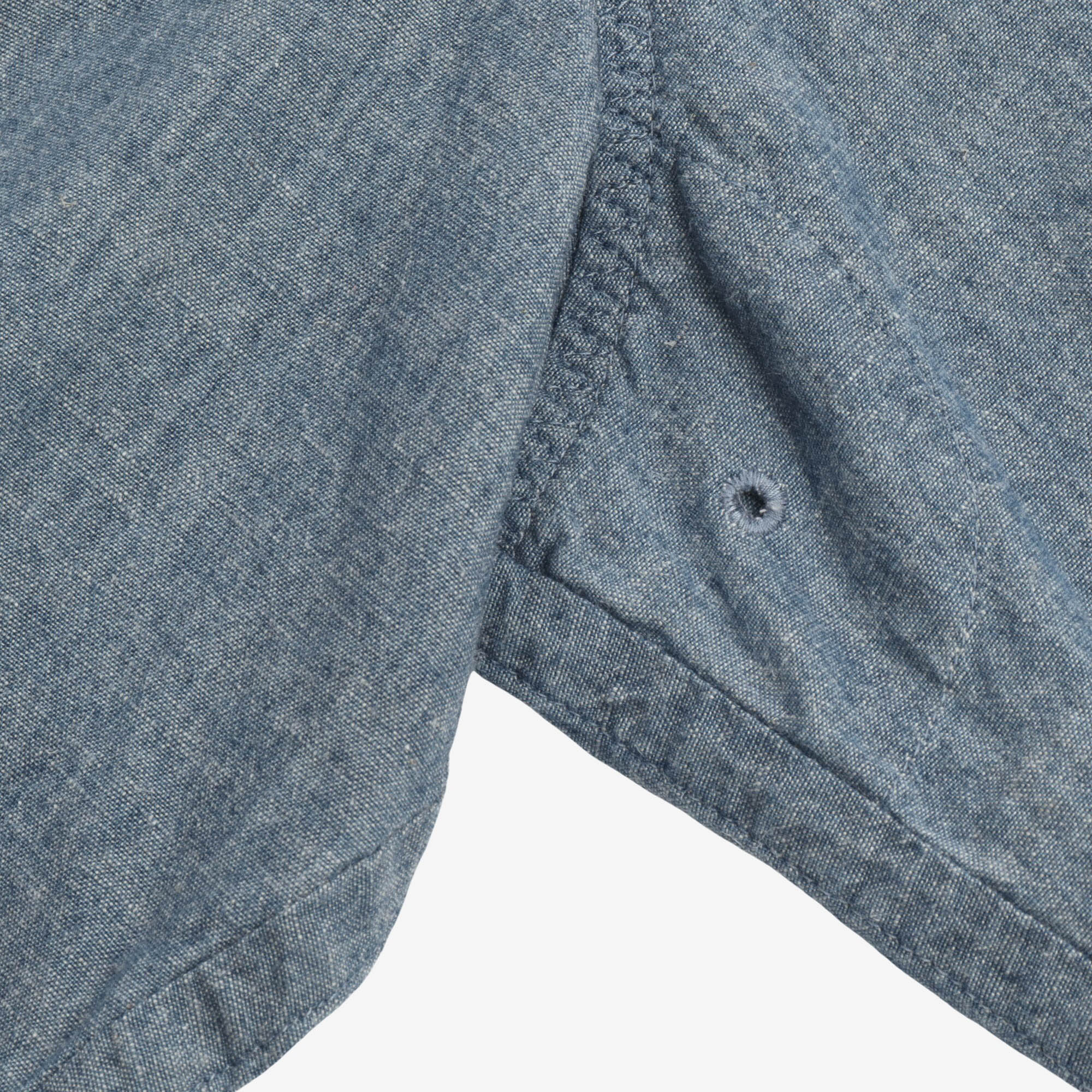 Chambray Short Collar Shirt