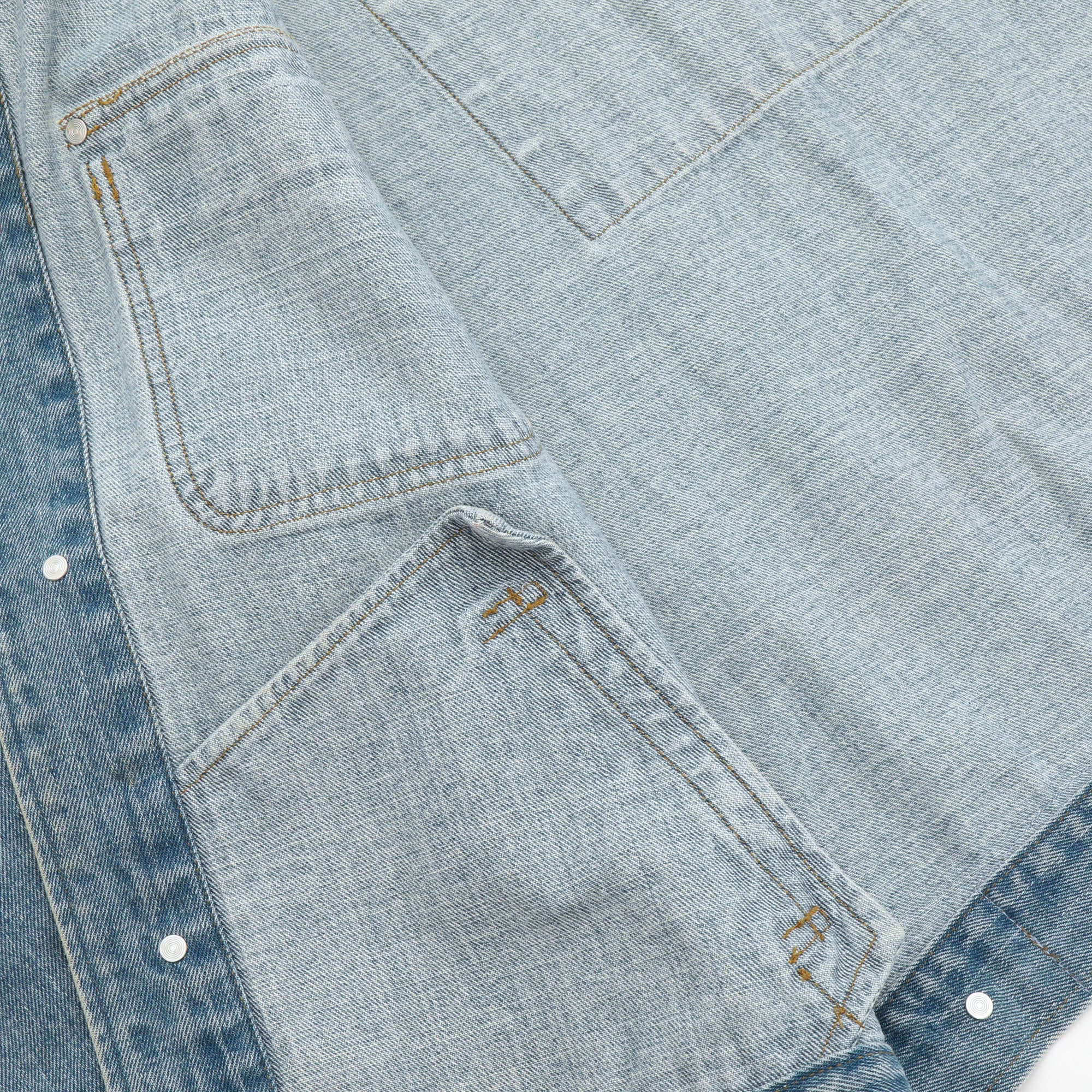 US Flag Polo Denim Jacket