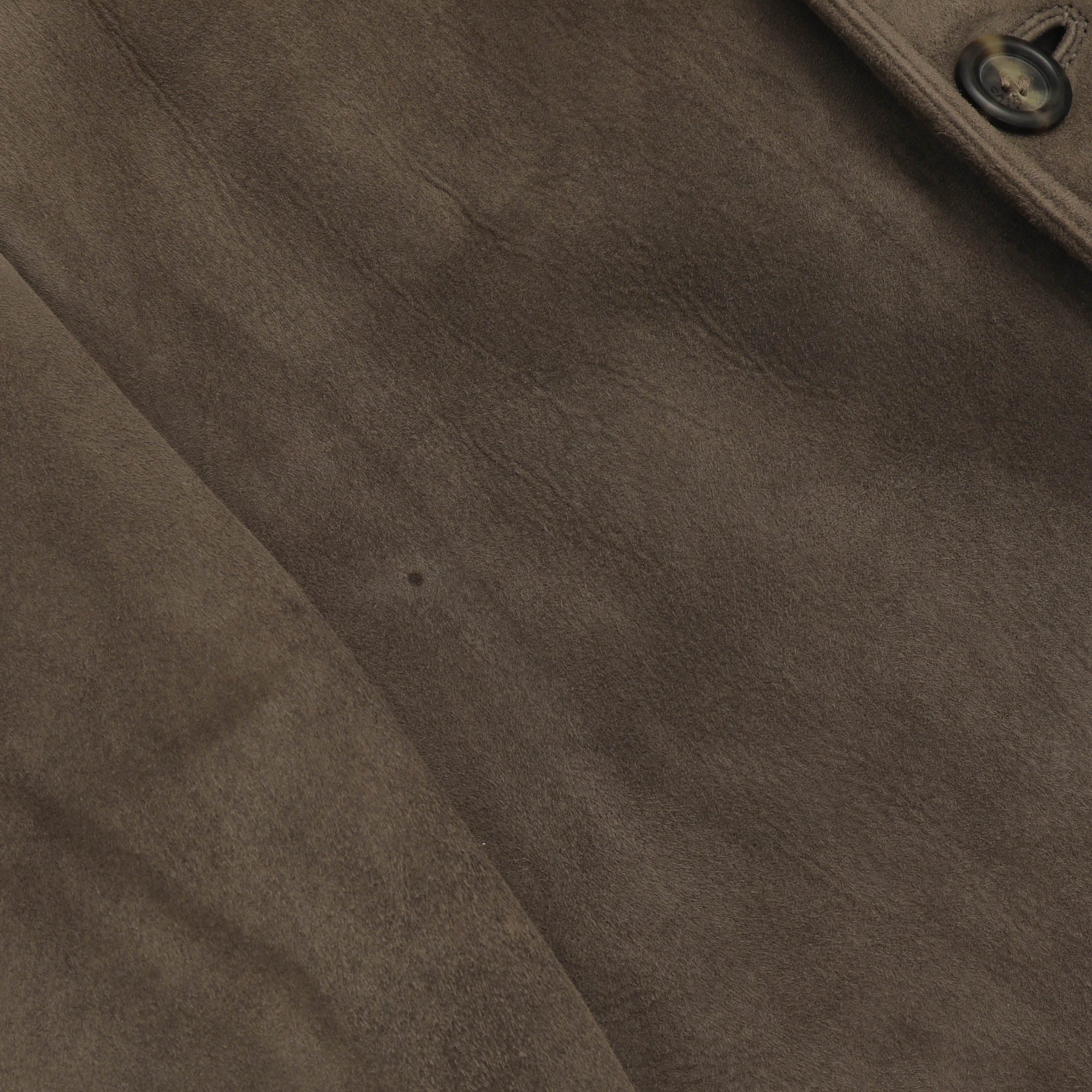 Suede Shearling Car Coat