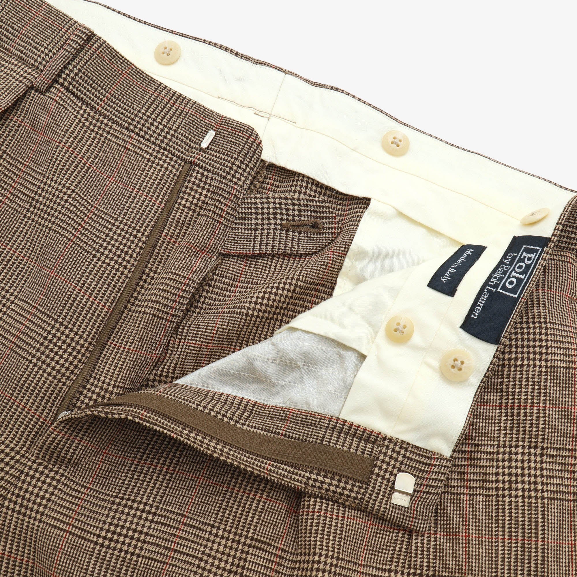 Checkered Formal Chinos