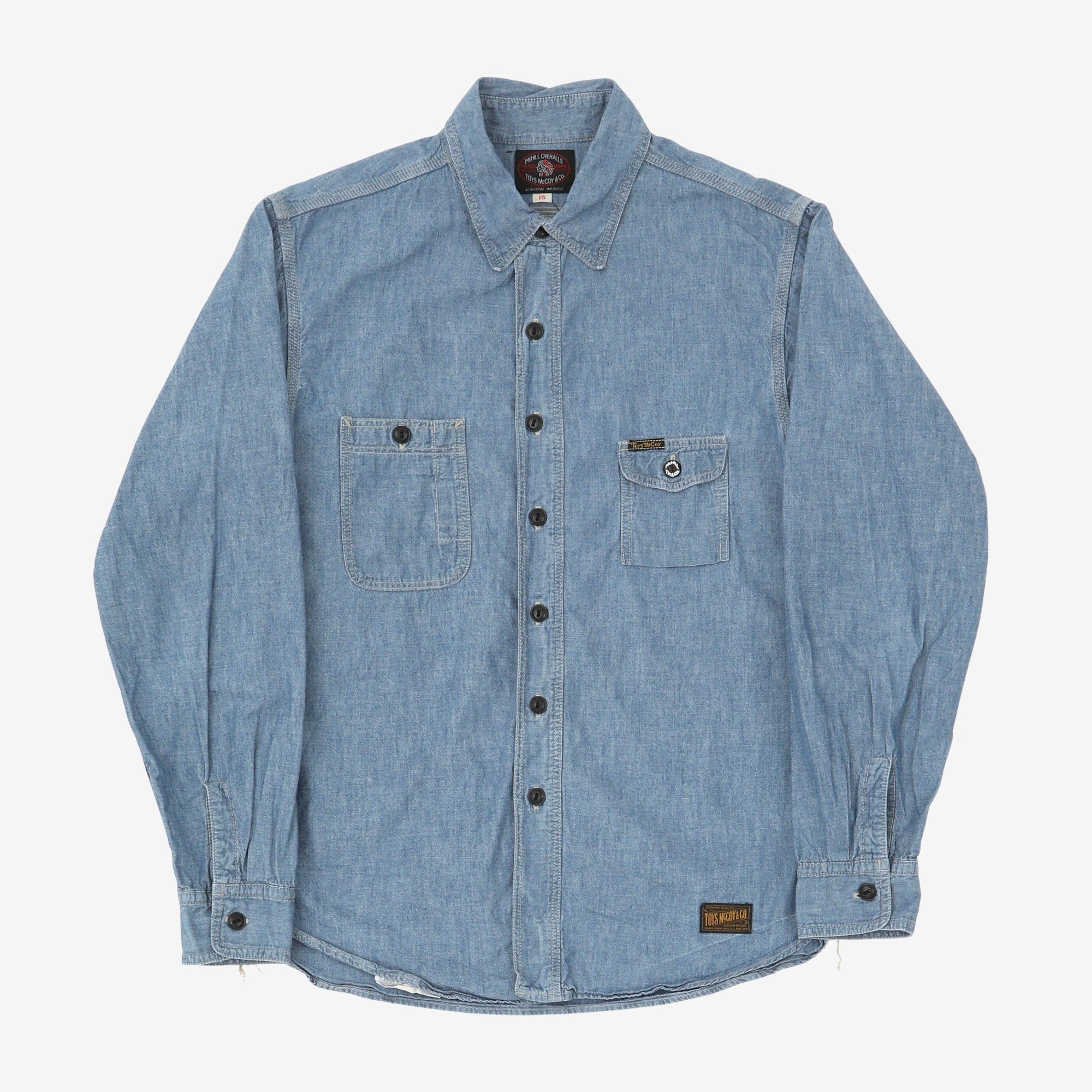 TMS2104 Chambray Work Shirt