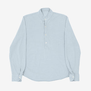 LS Band Collar Pique Shirt