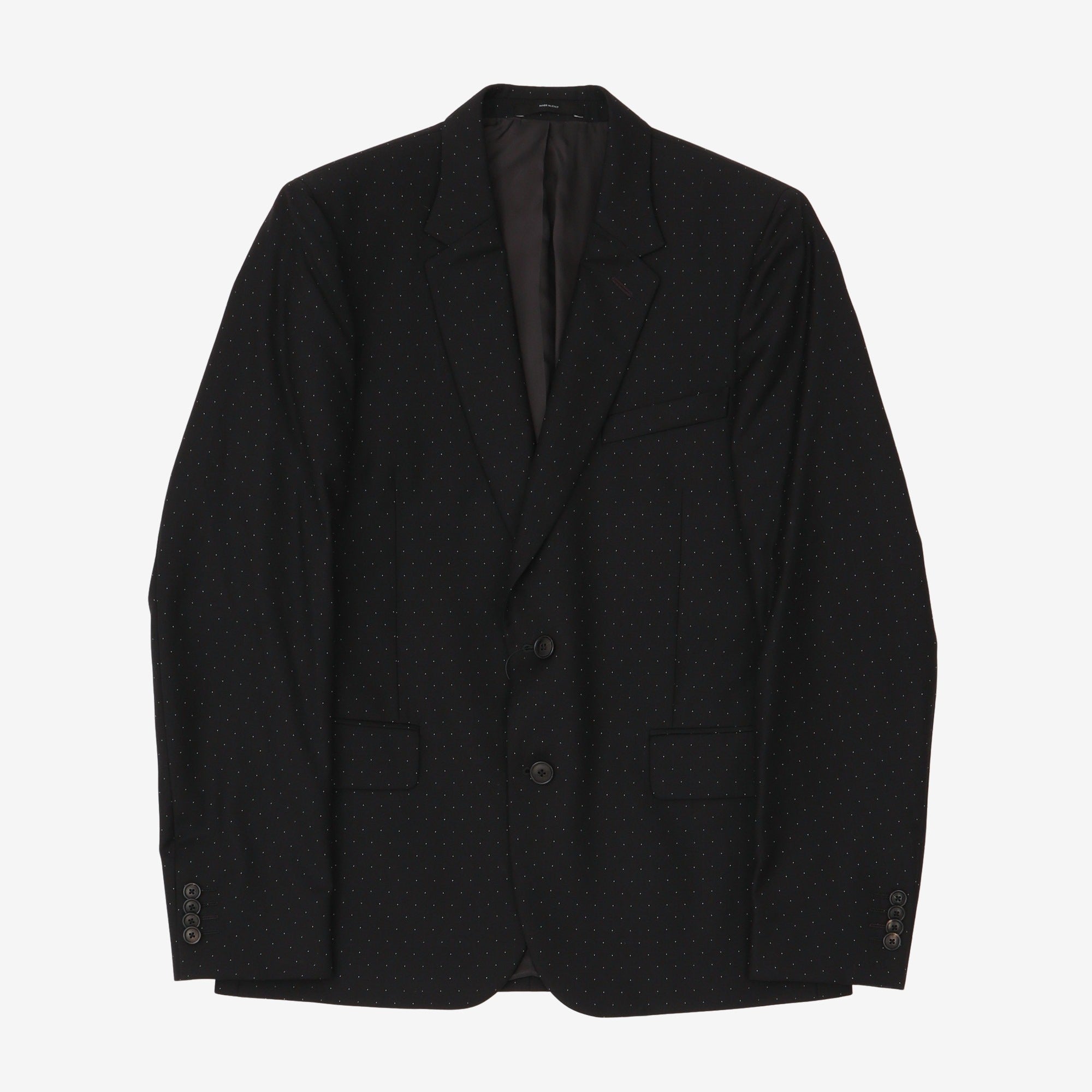 Soho Fit Polka Dot Black Suit