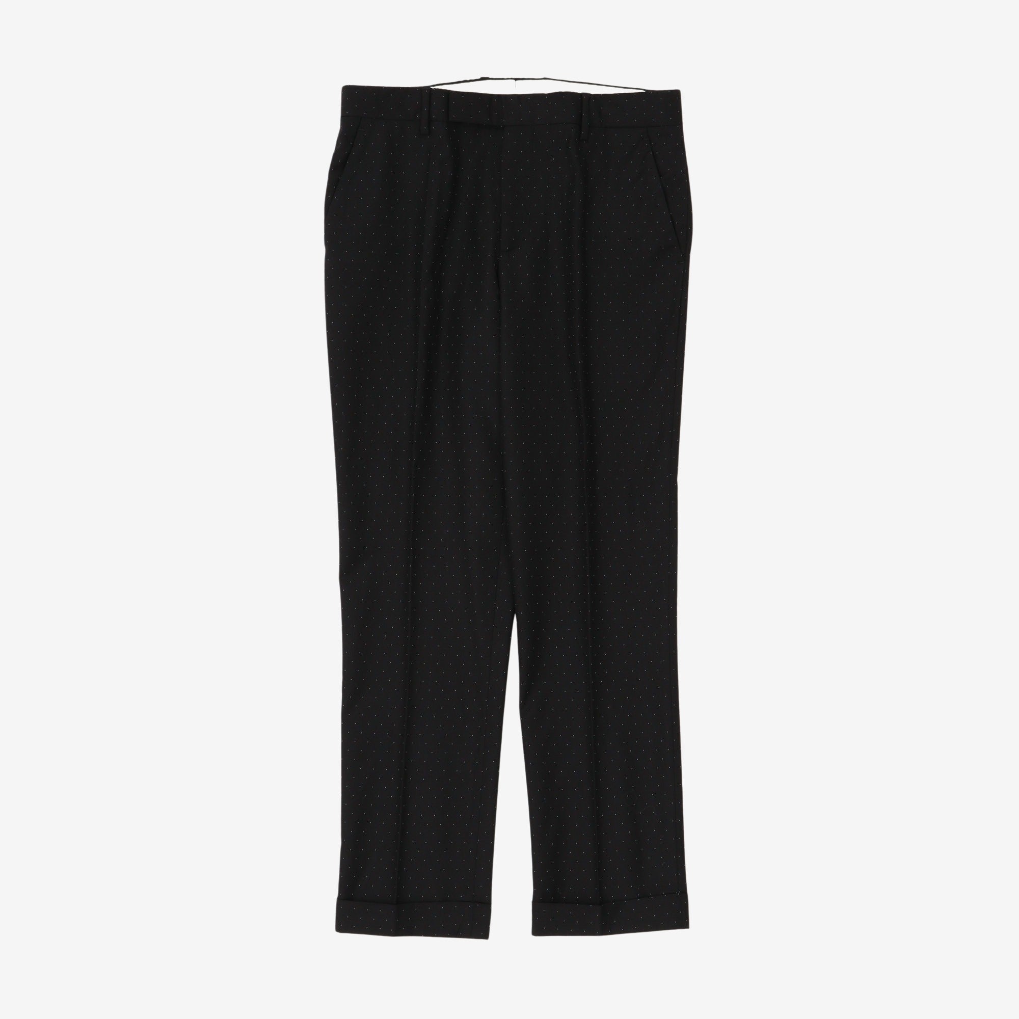Soho Fit Polka Dot Black Suit