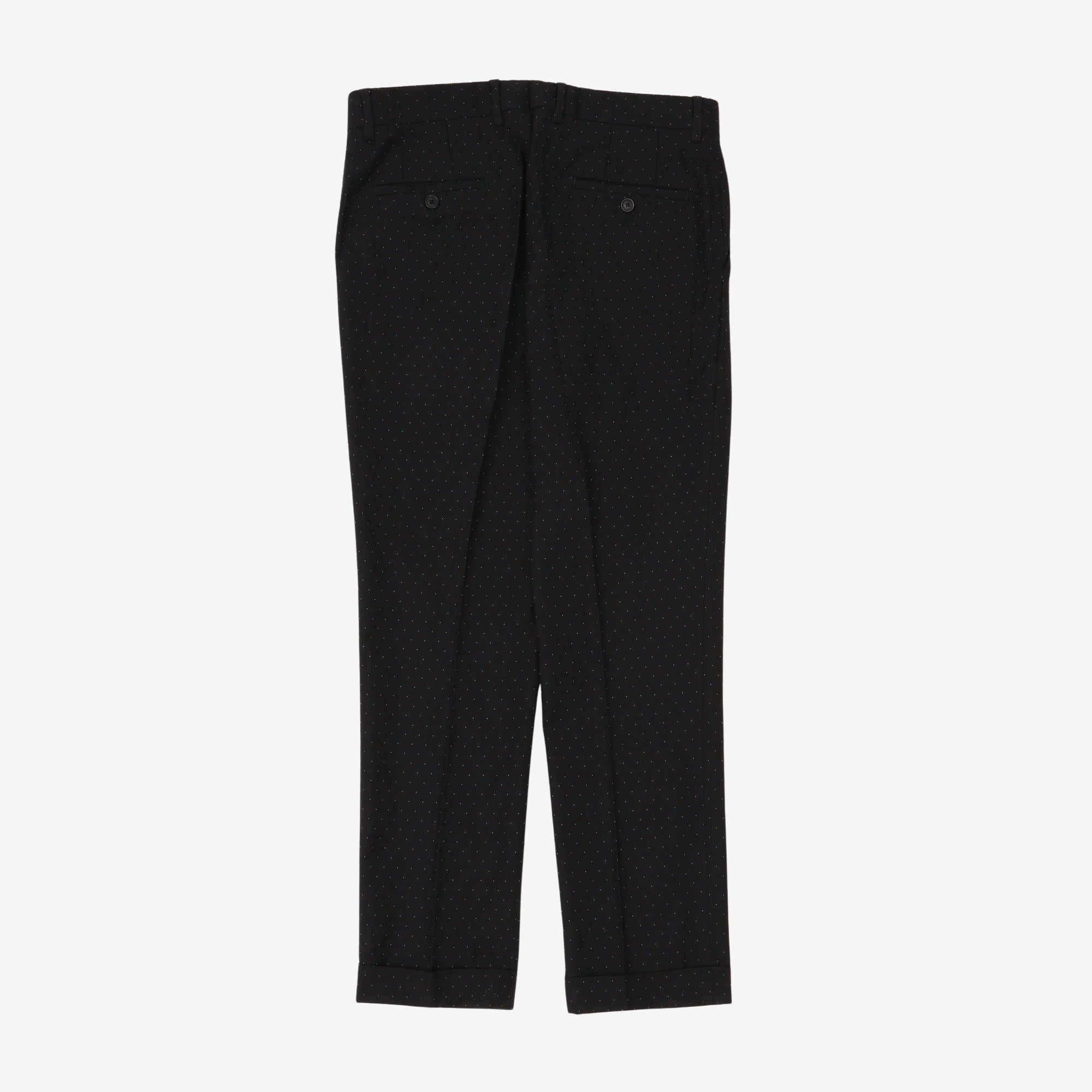 Soho Fit Polka Dot Black Suit