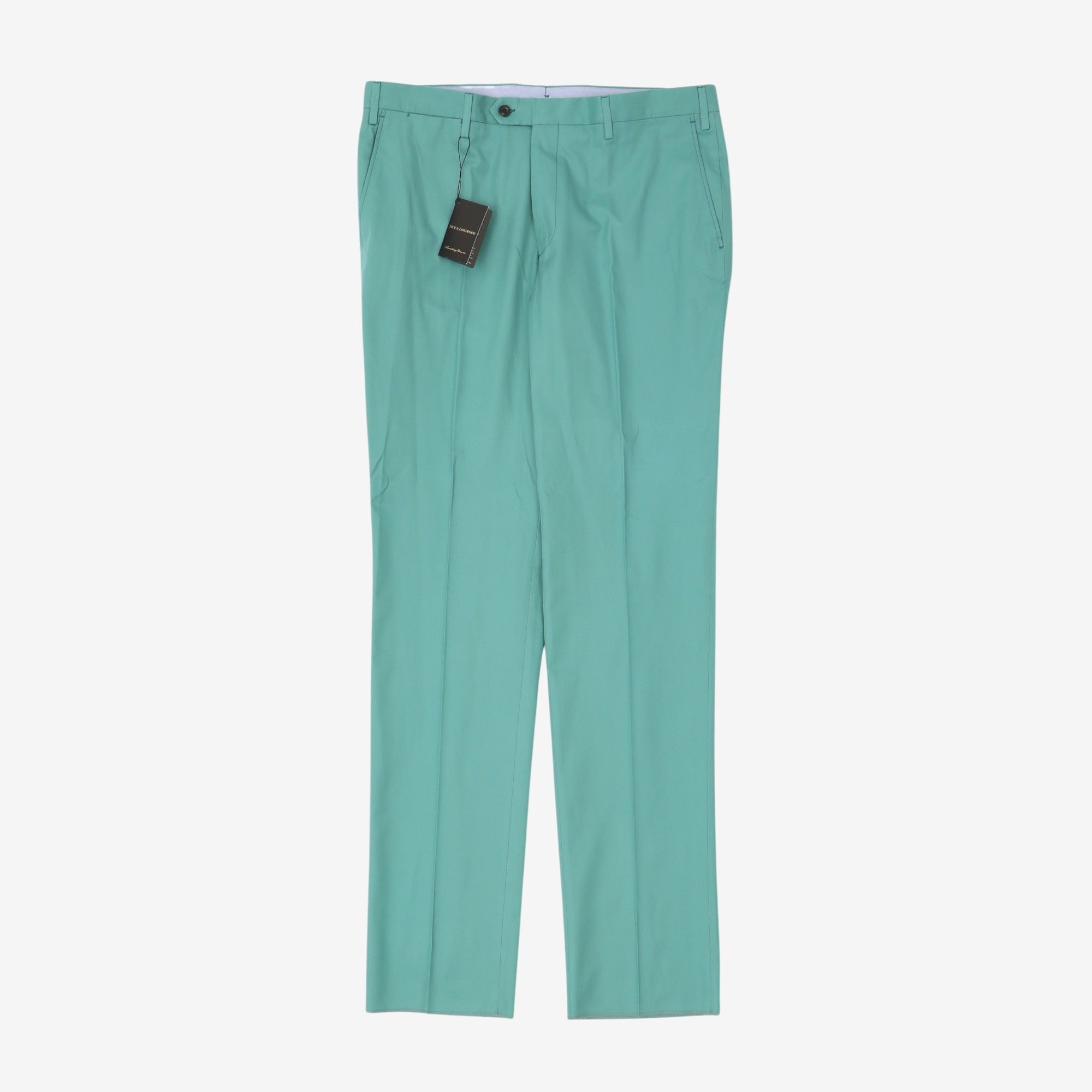 Single Pleat Cotton Chinos
