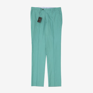 Single Pleat Cotton Chinos