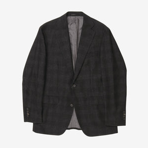 Wool Check Blazer
