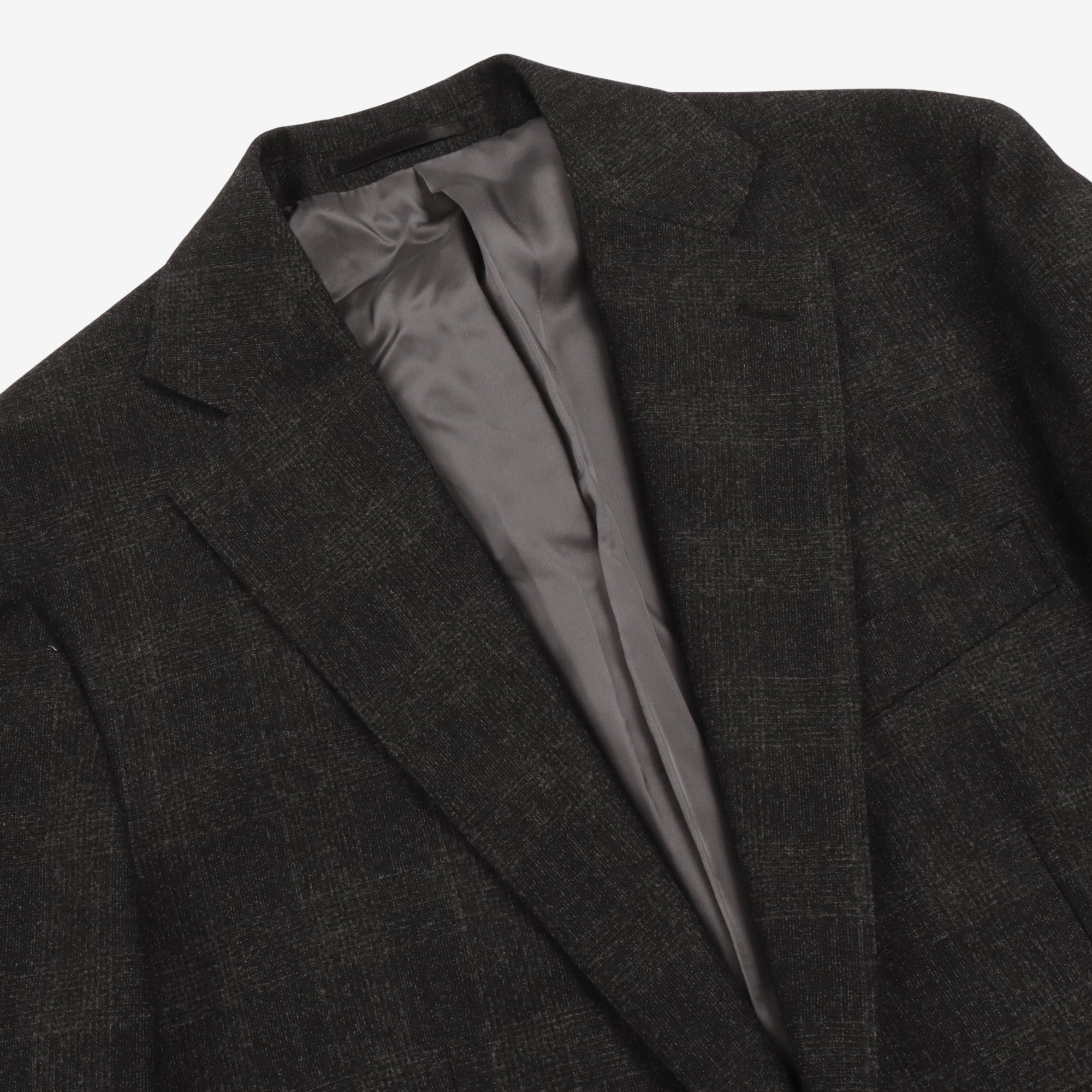 Wool Check Blazer
