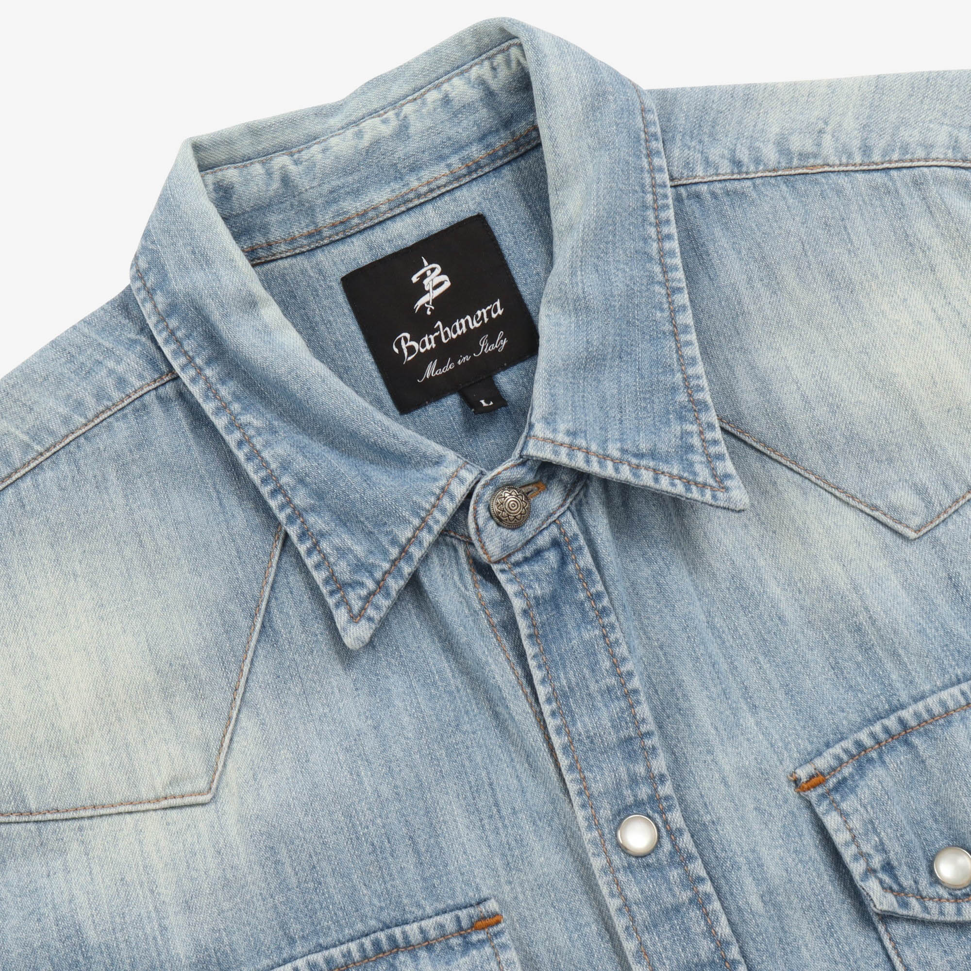Sawtooth Western Denim Shirt