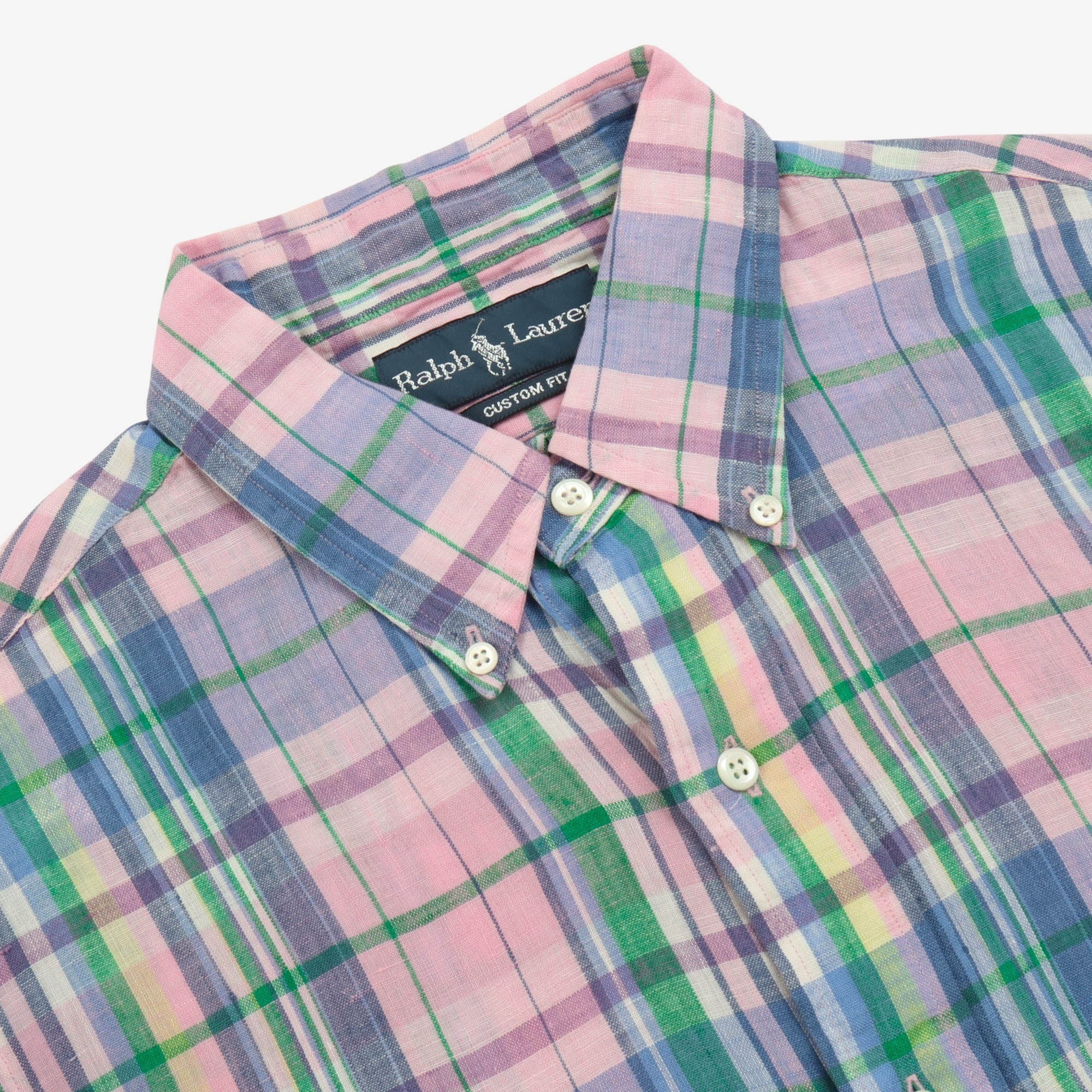 Linen Madras Shirt