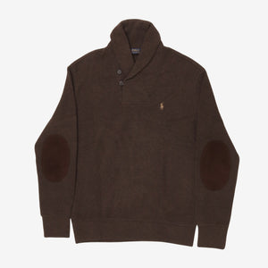 Jersey Shawl Collar Pullover