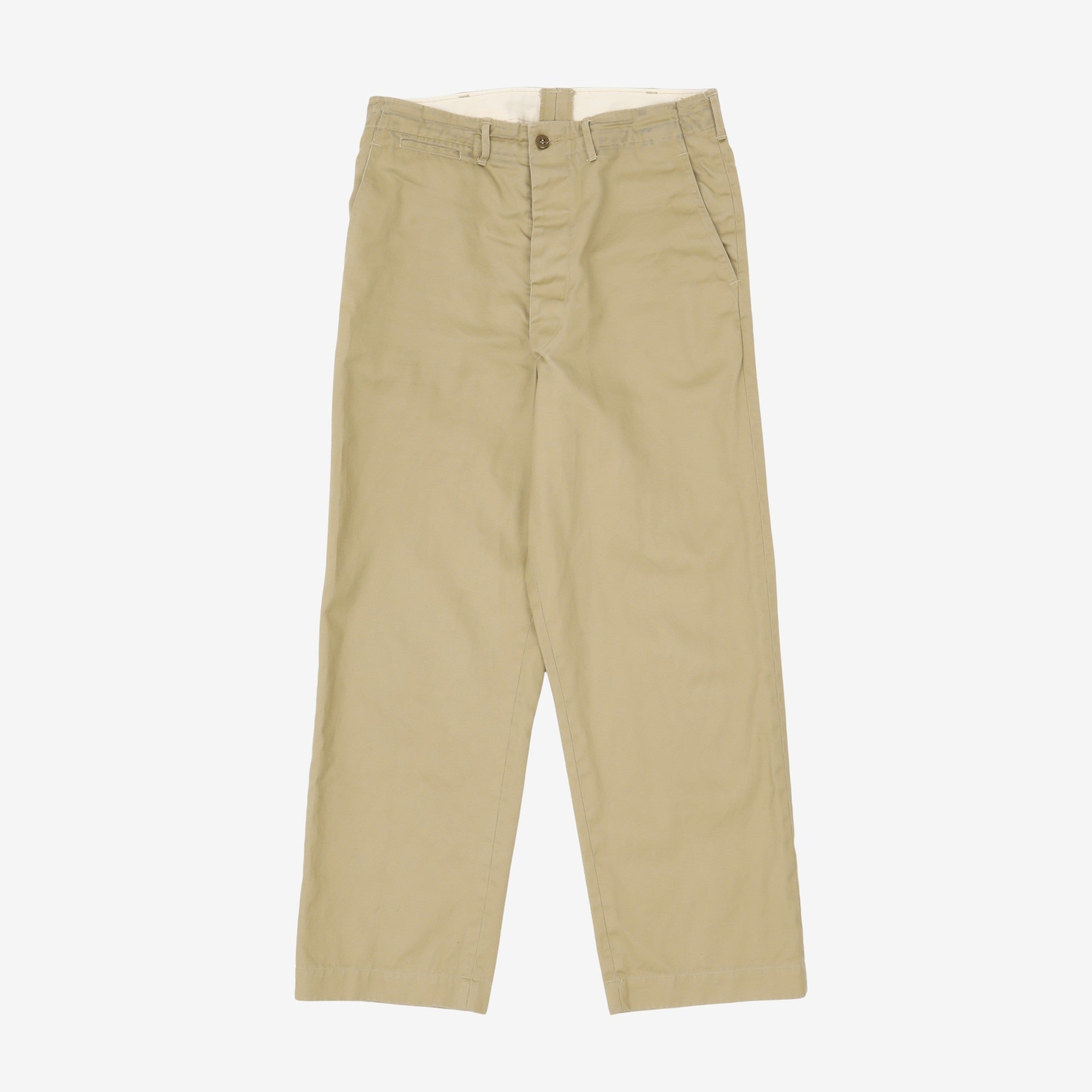 Vintage Fit Army Chinos
