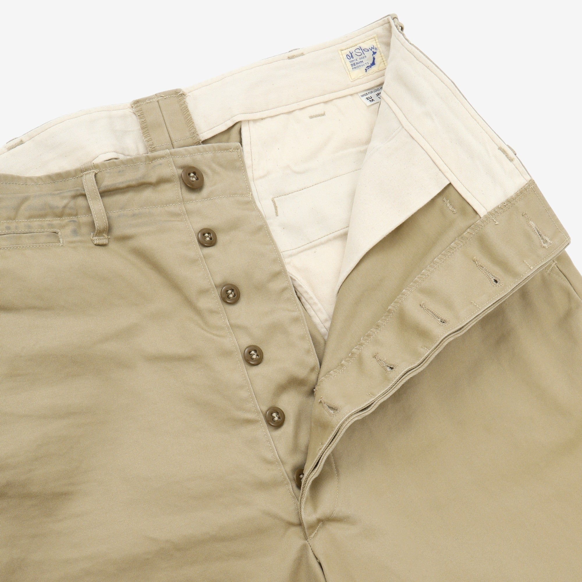 Vintage Fit Army Chinos