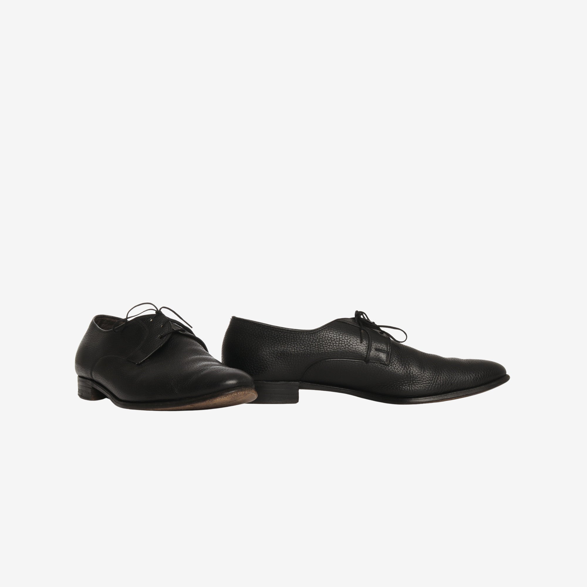 Vintage Ranch Oxhide Pebble Grain Oxfords
