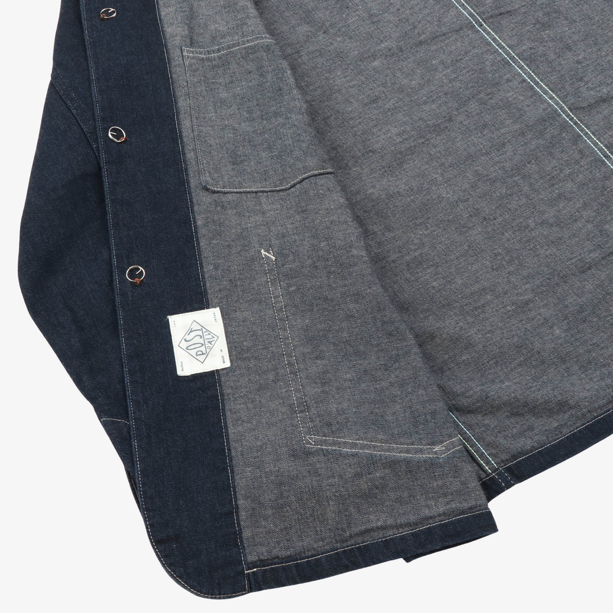 No 1 Denim Coverall Jacket