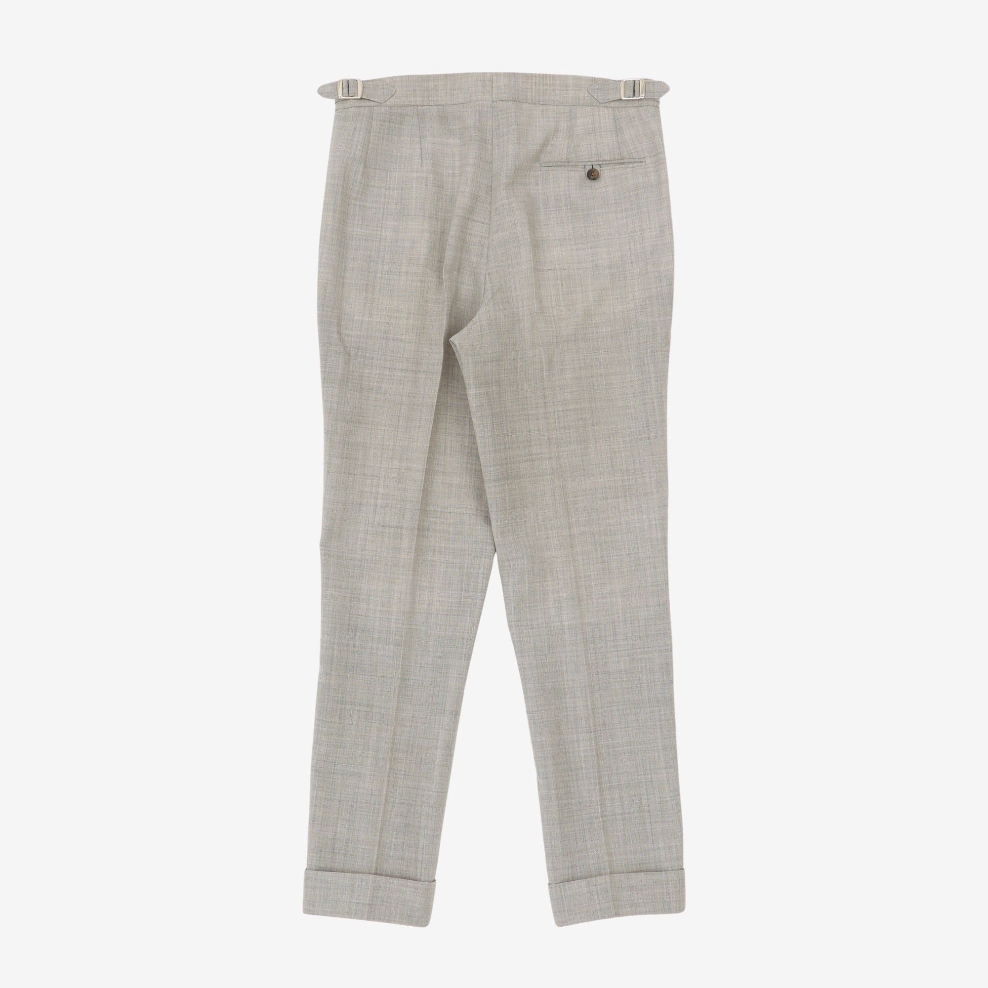 Bespoke Fresco Wool Trousers