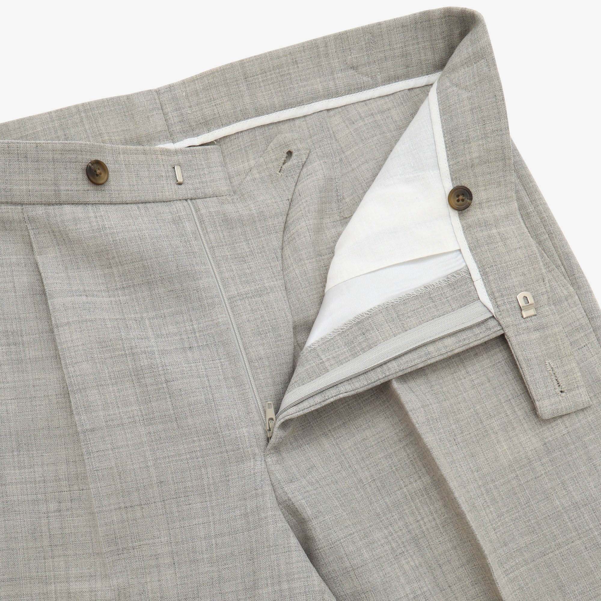 Bespoke Fresco Wool Trousers