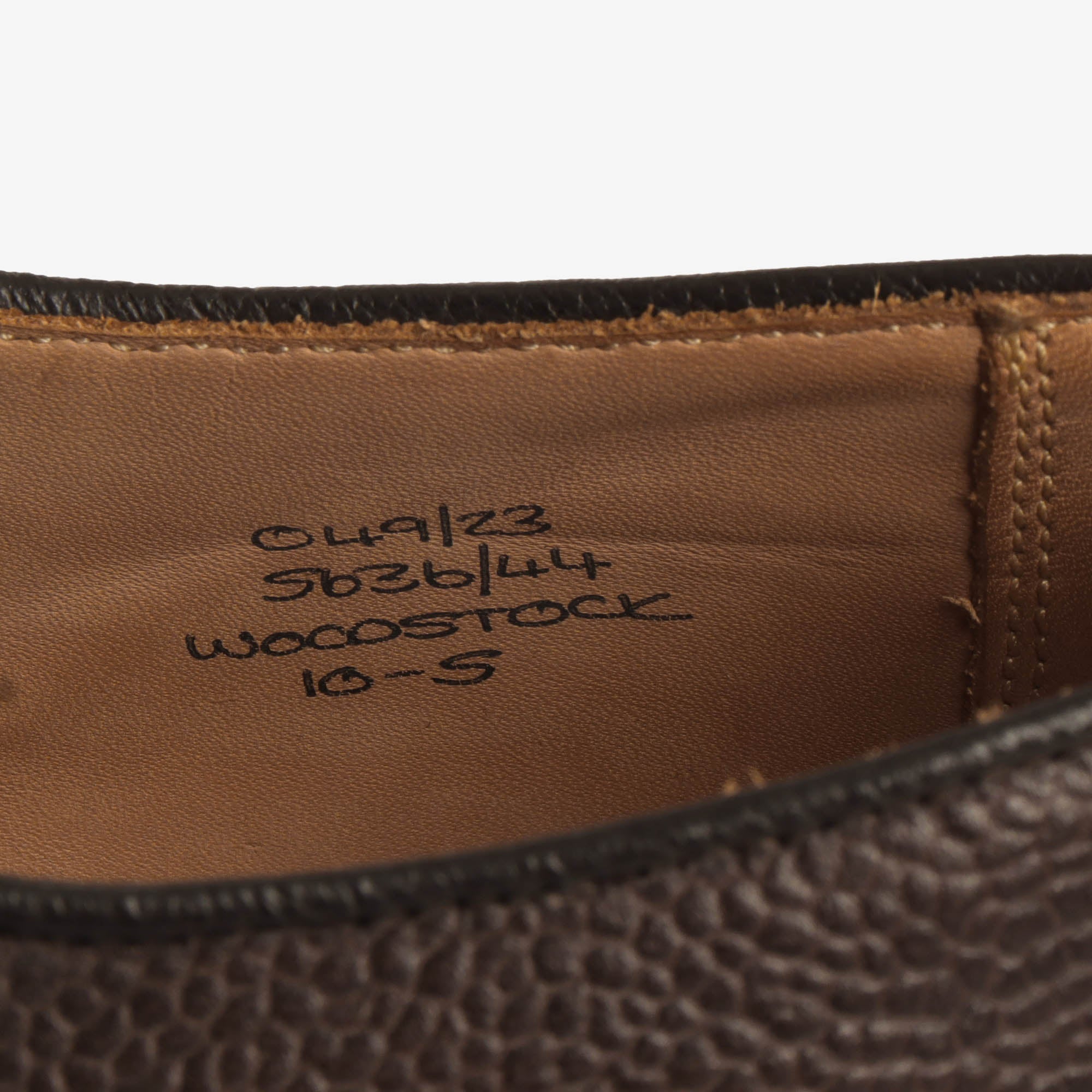 Woodstock Grained Derby