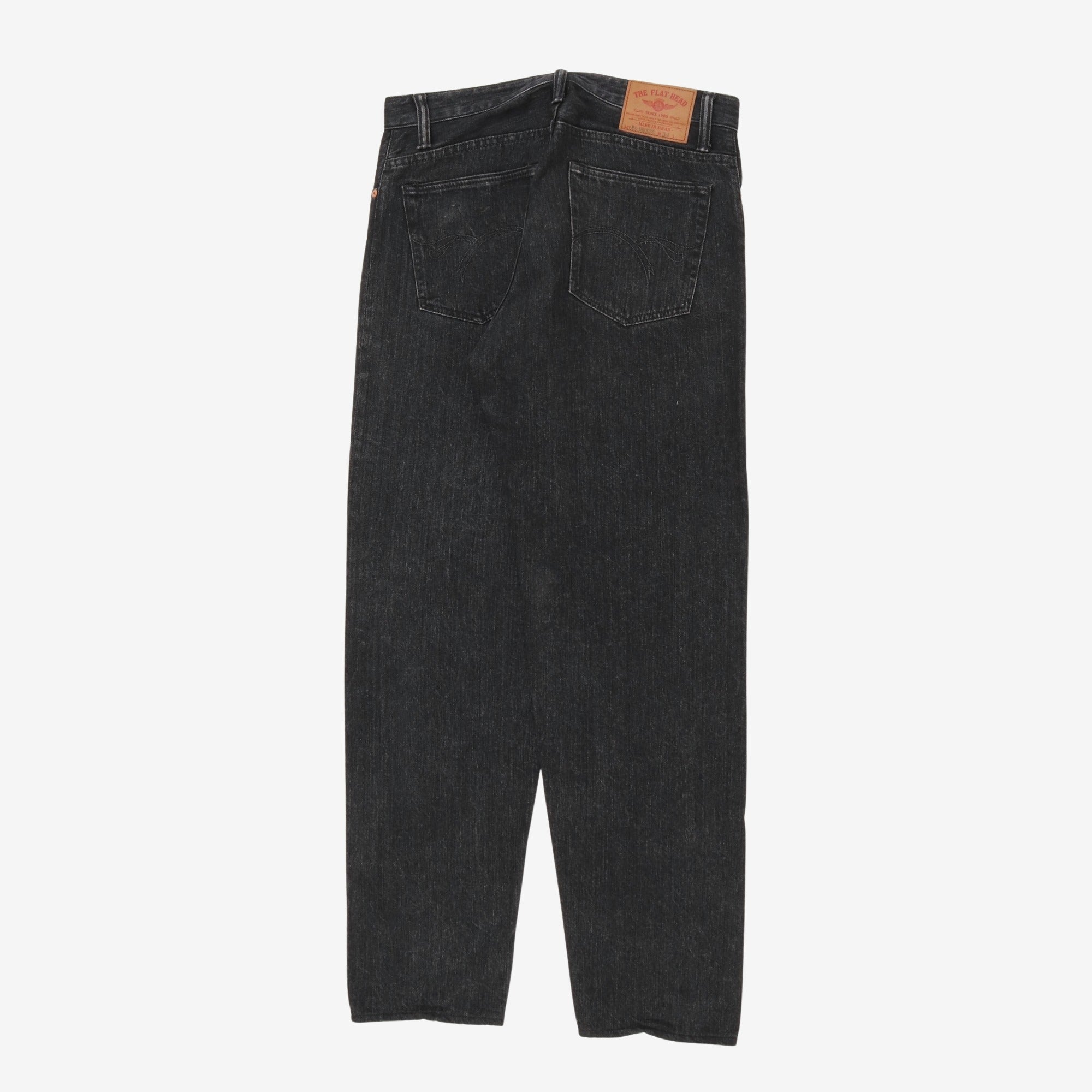 12.5oz Wide Tapered Selvedge Denim (33W x 33L)