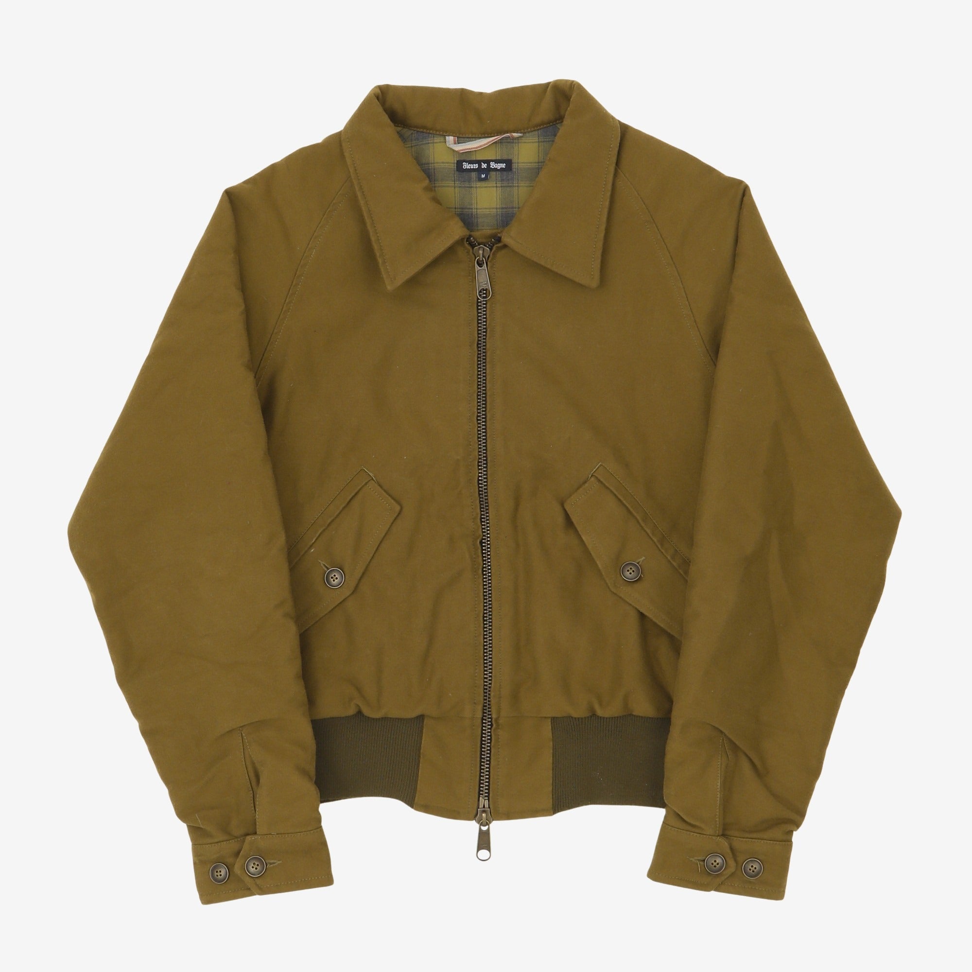 Moleskin Bomber Jacket