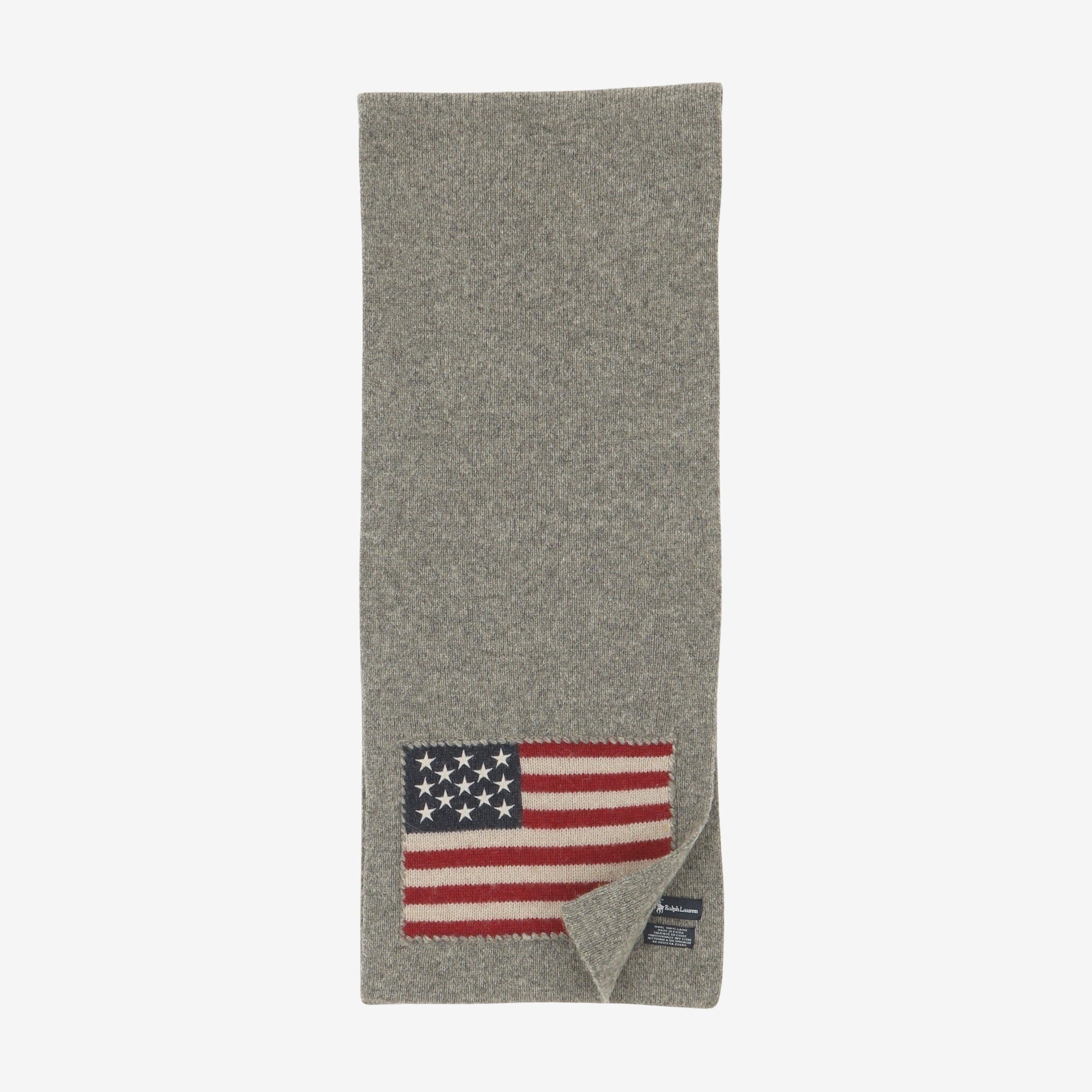Wool USA Flag Scarf