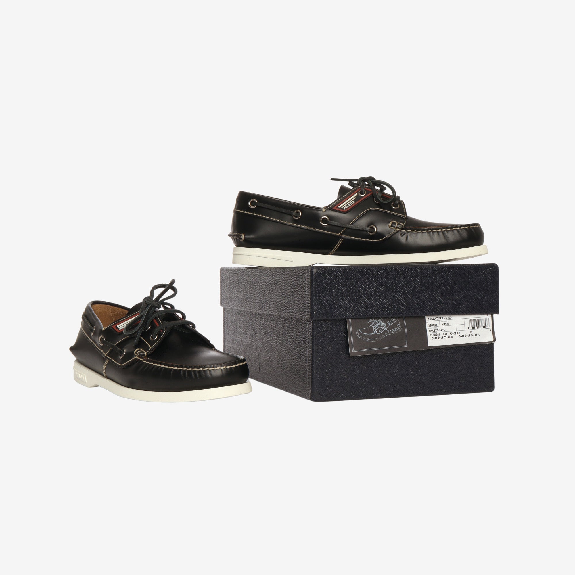 Brushed Leather Boat Shoe