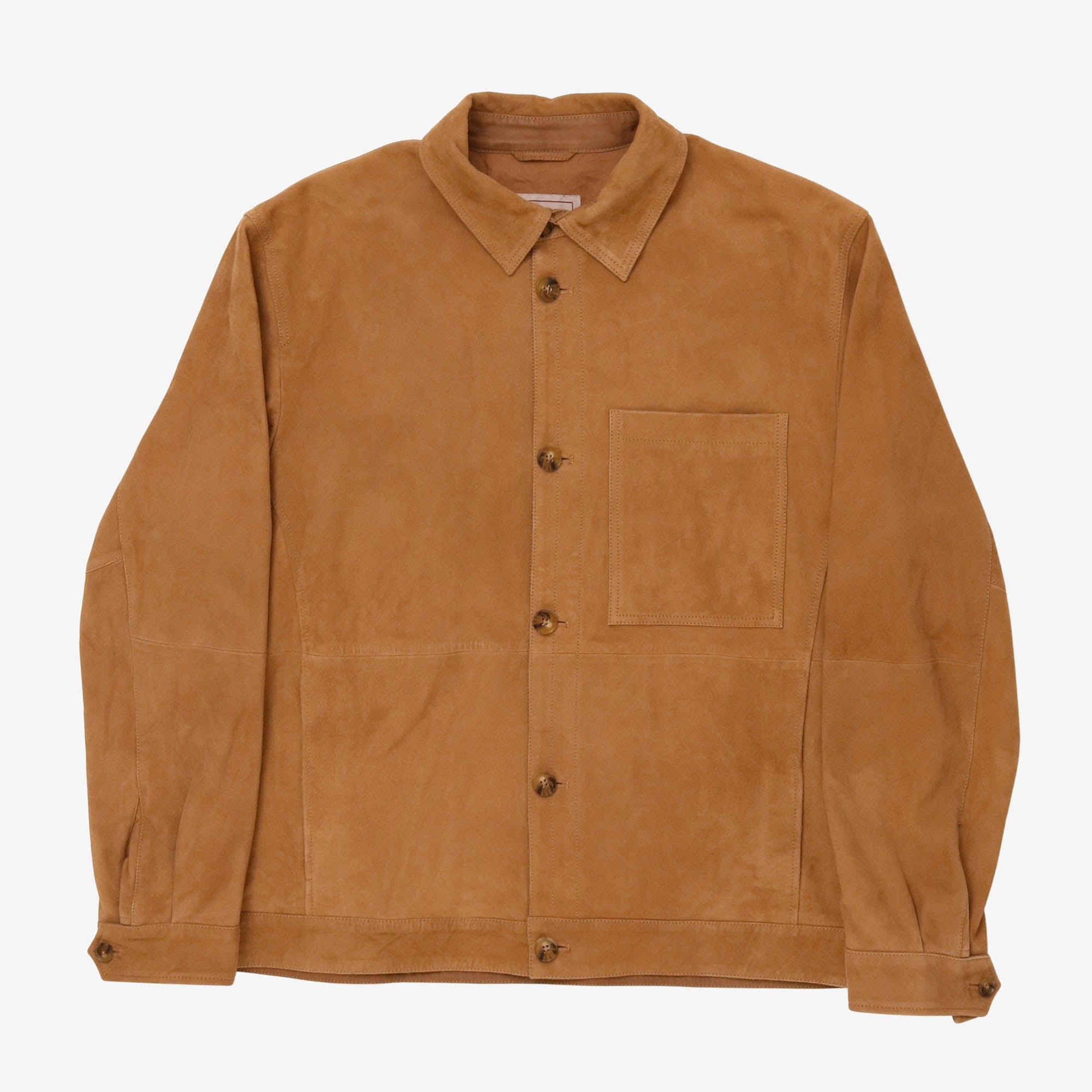 Suede Overshirt