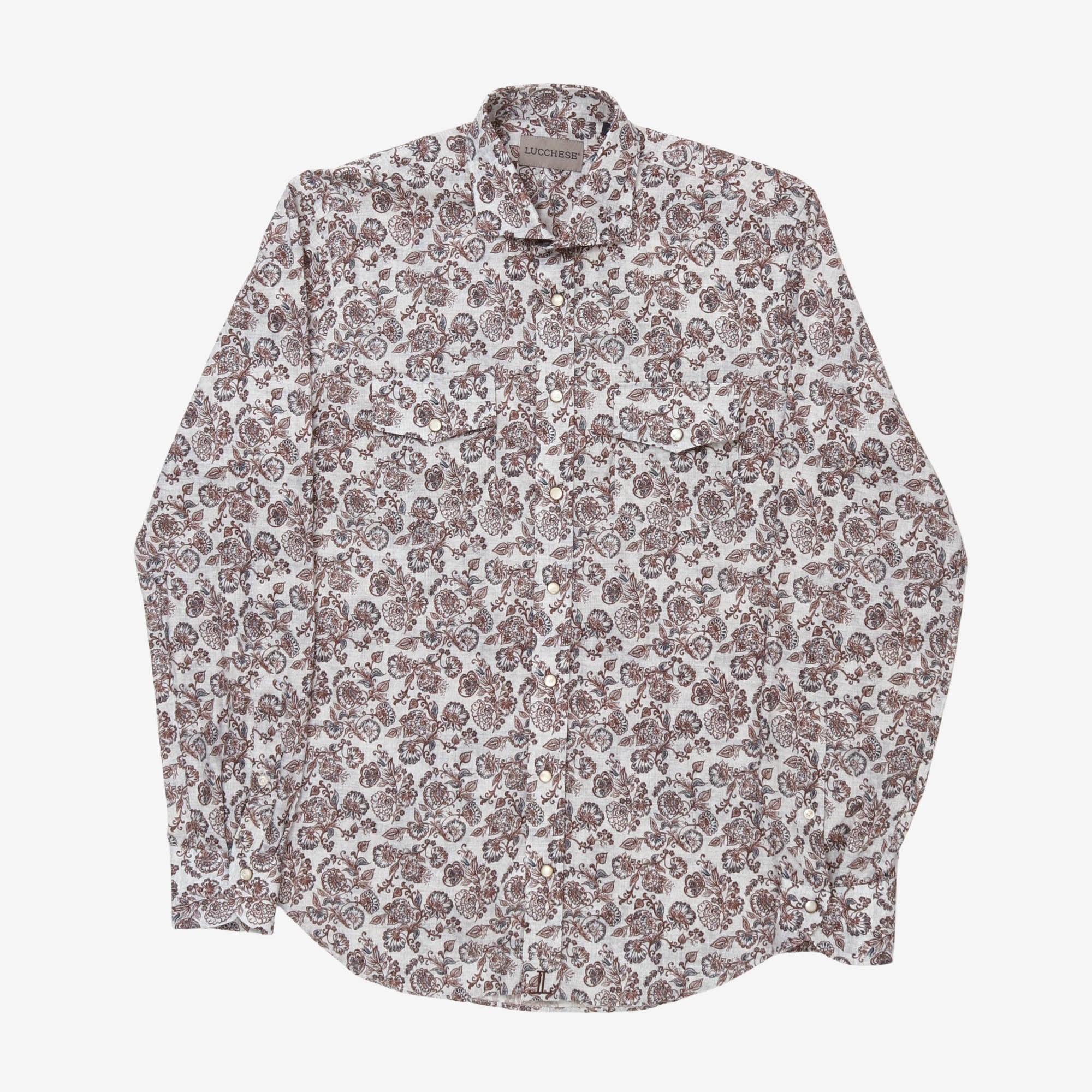 Floral Western Shirt