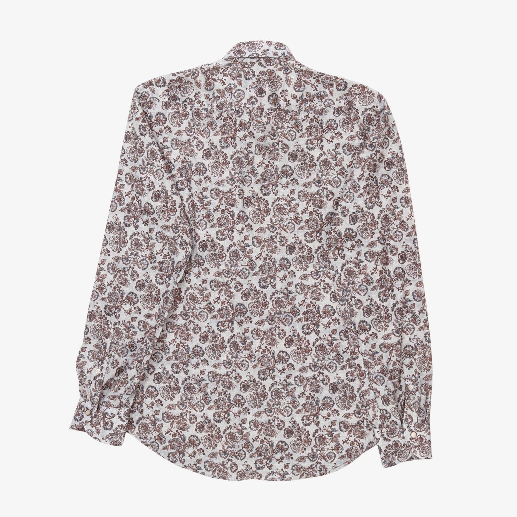 Floral Western Shirt