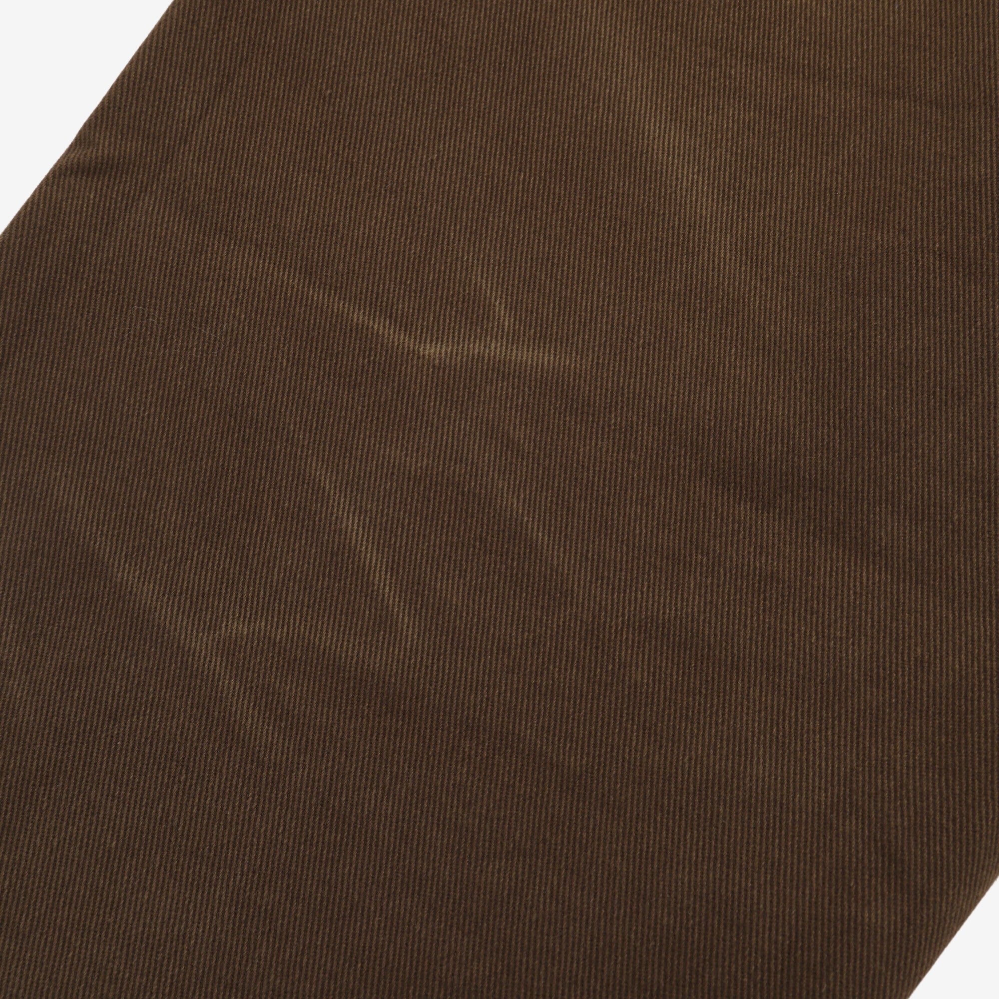Flat Front Twill Trousers