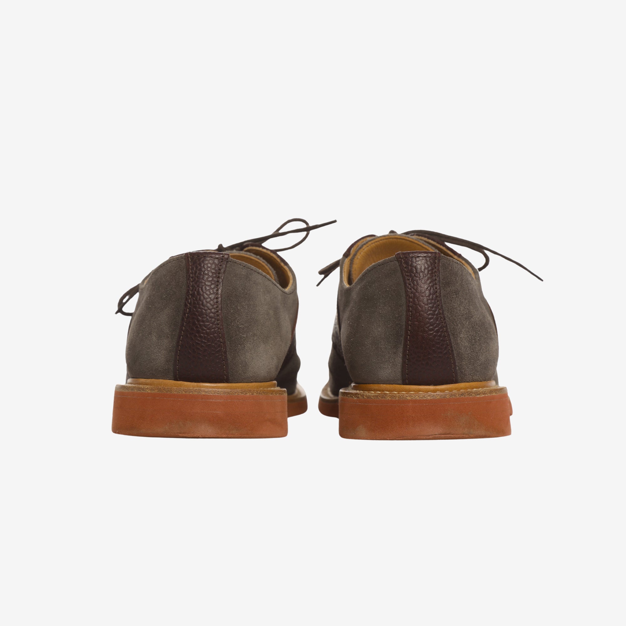 Suede & Lea Saddle Shoes
