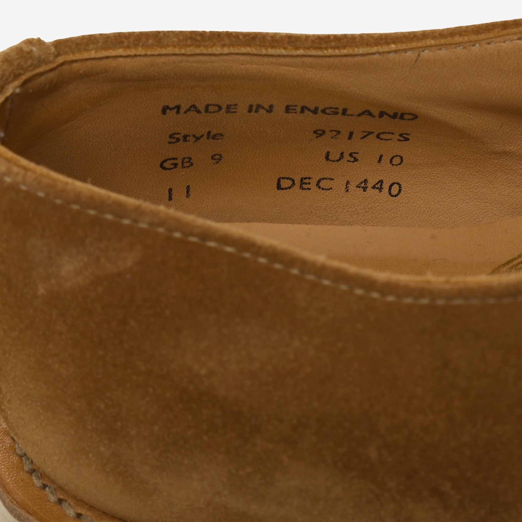 Suede Derby