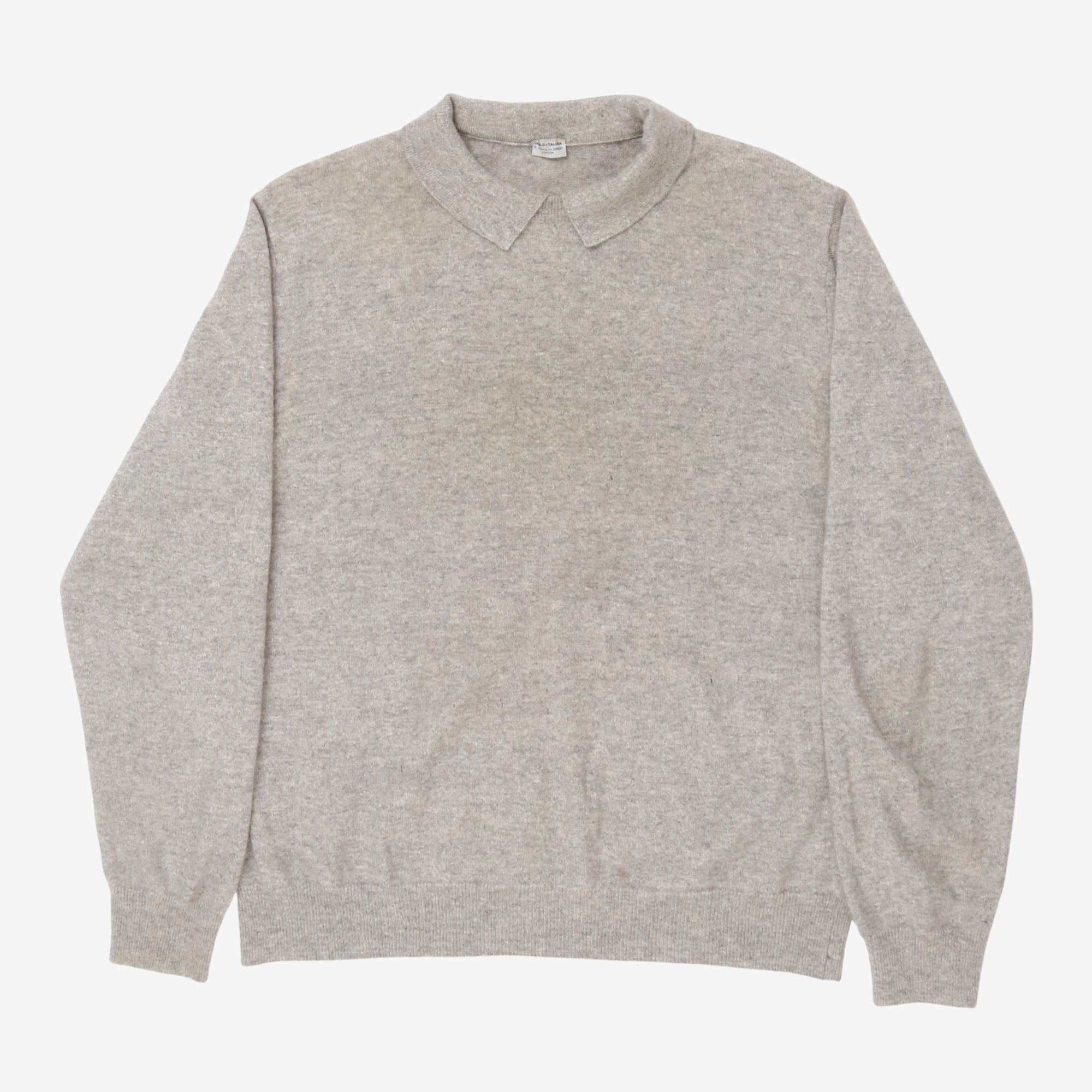 Collared Crew Sweat
