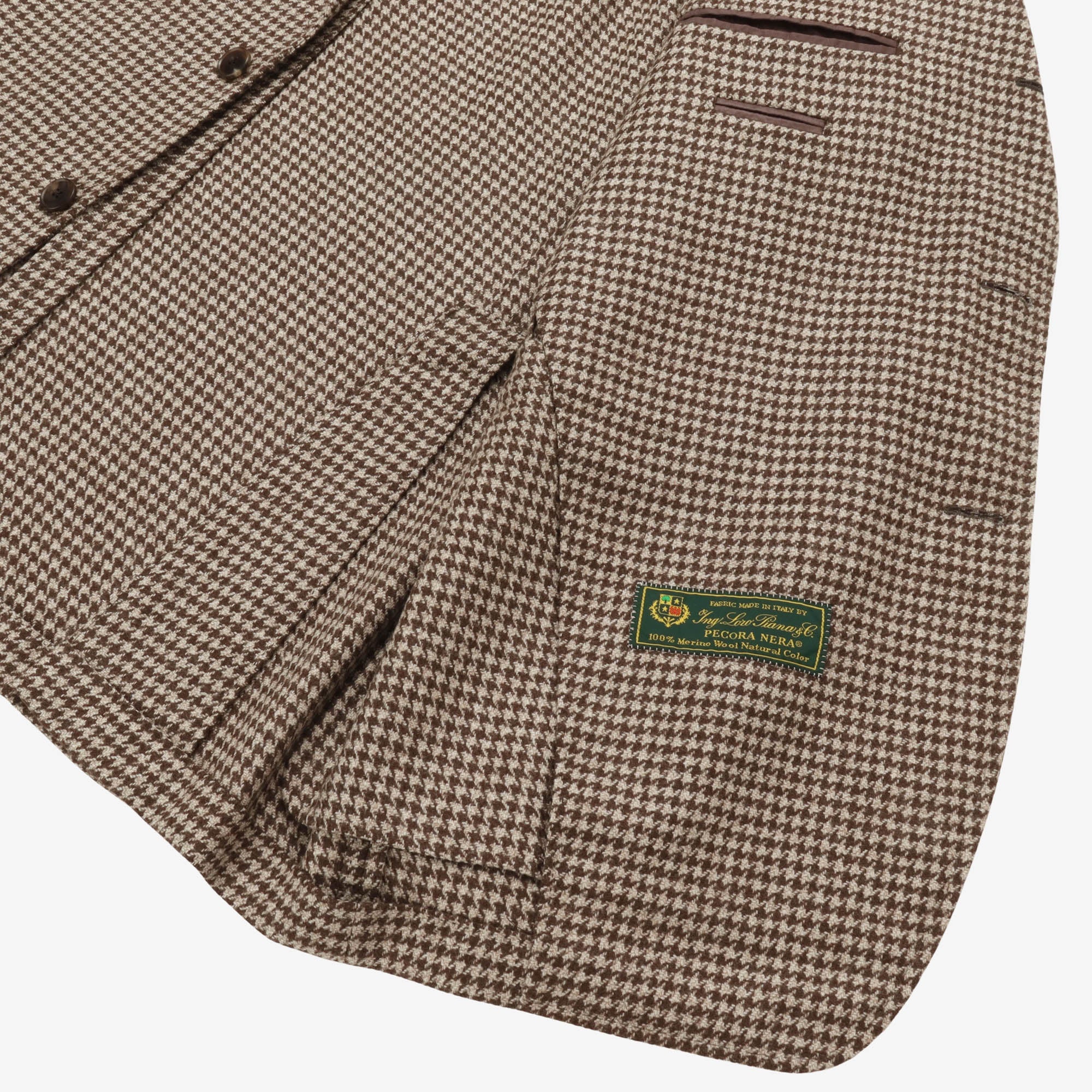 Houndstooth Wool Blazer