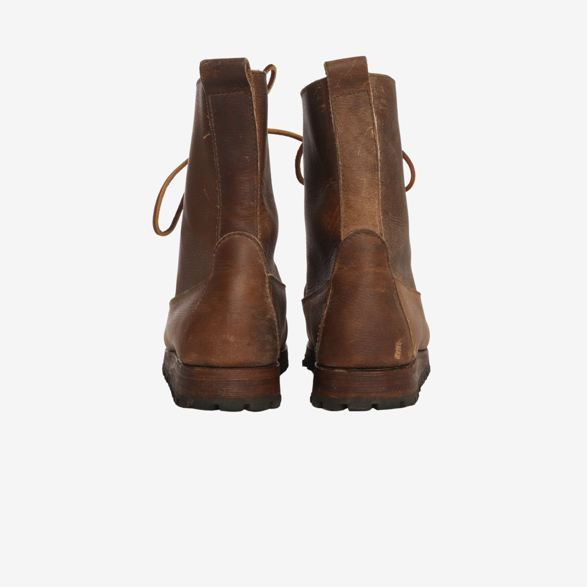 Leather Moccasin Boot